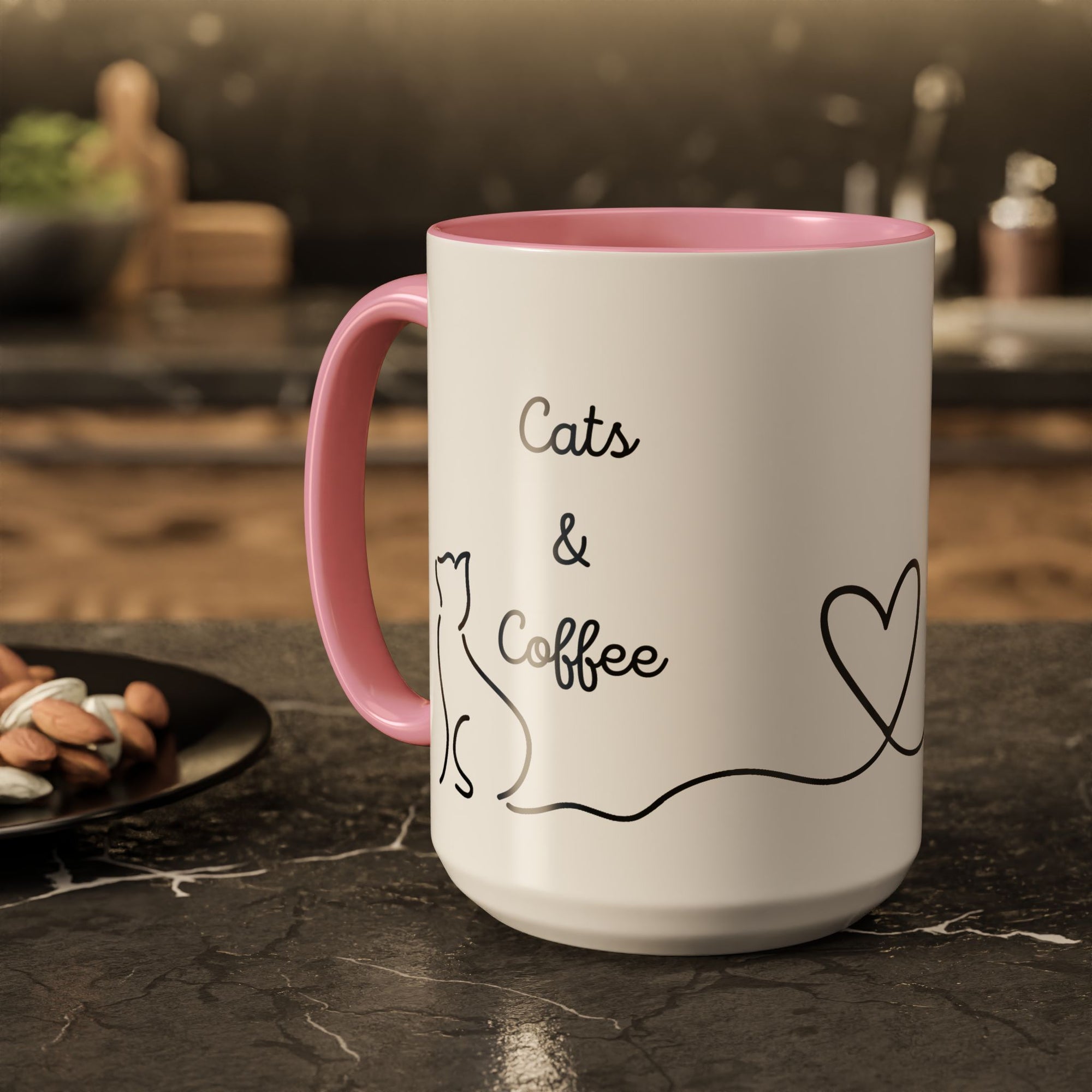 Hugs & Mugs Vibrant Color Coffee Mug