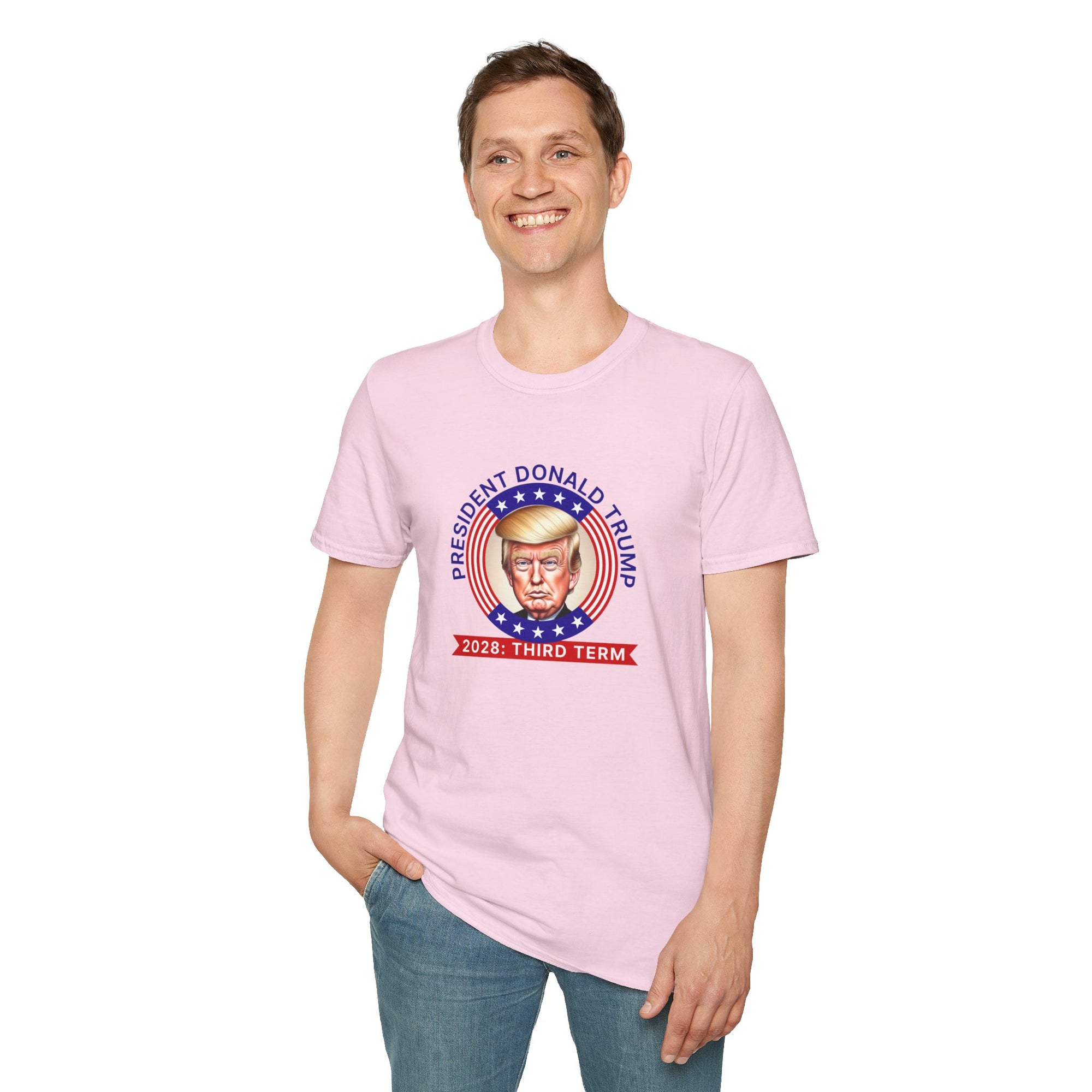 Trump Third Term 2028 Unisex Softstyle T-Shirt