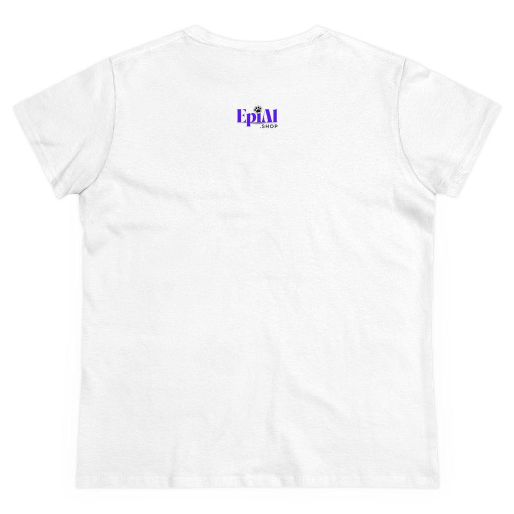 Cattitude Women's Midweight Cotton Tee - T - Shirt - Epileptic Al’s Shop
