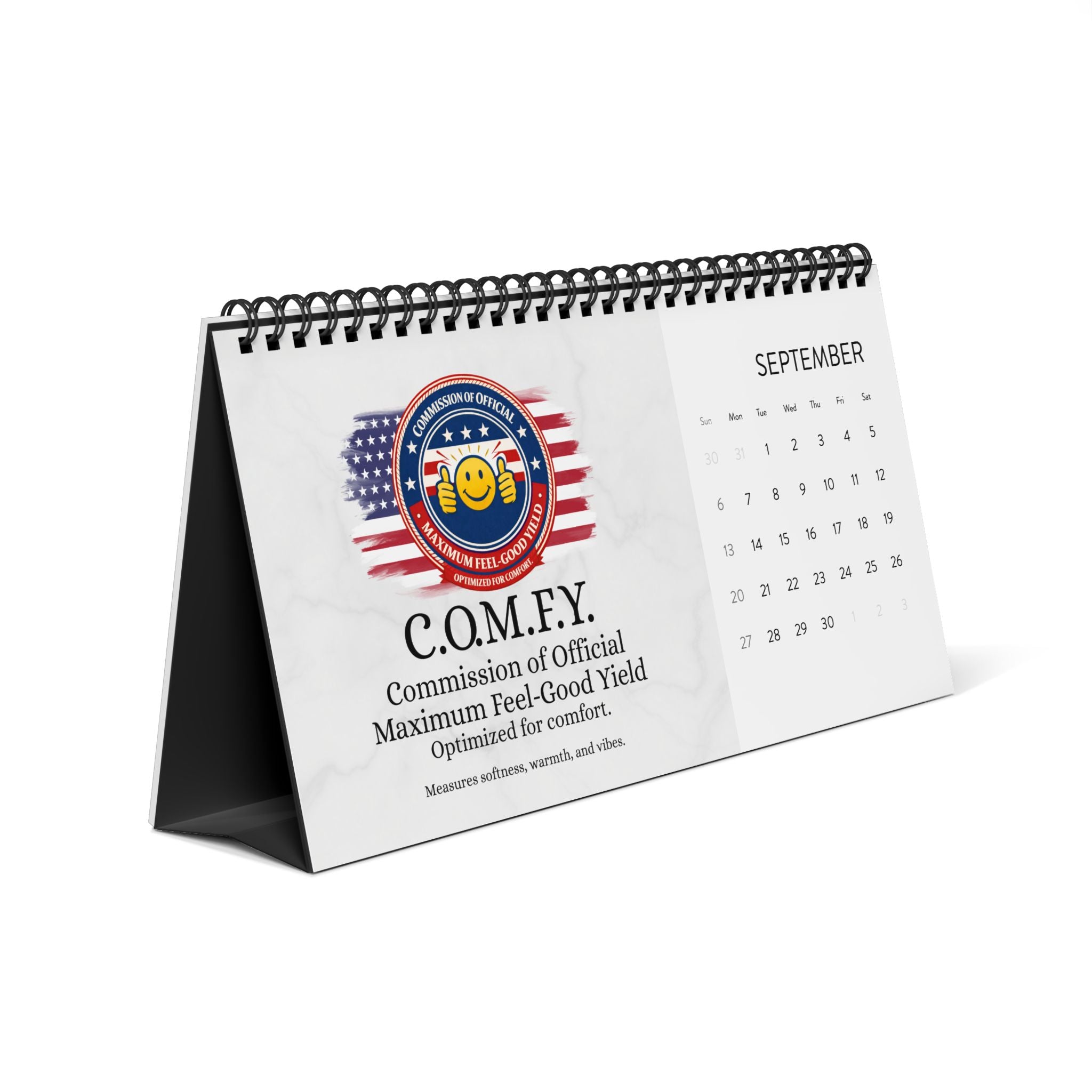 Officially Correct: Maximum Authority, Month After Month – 2026 Desk Calendar
