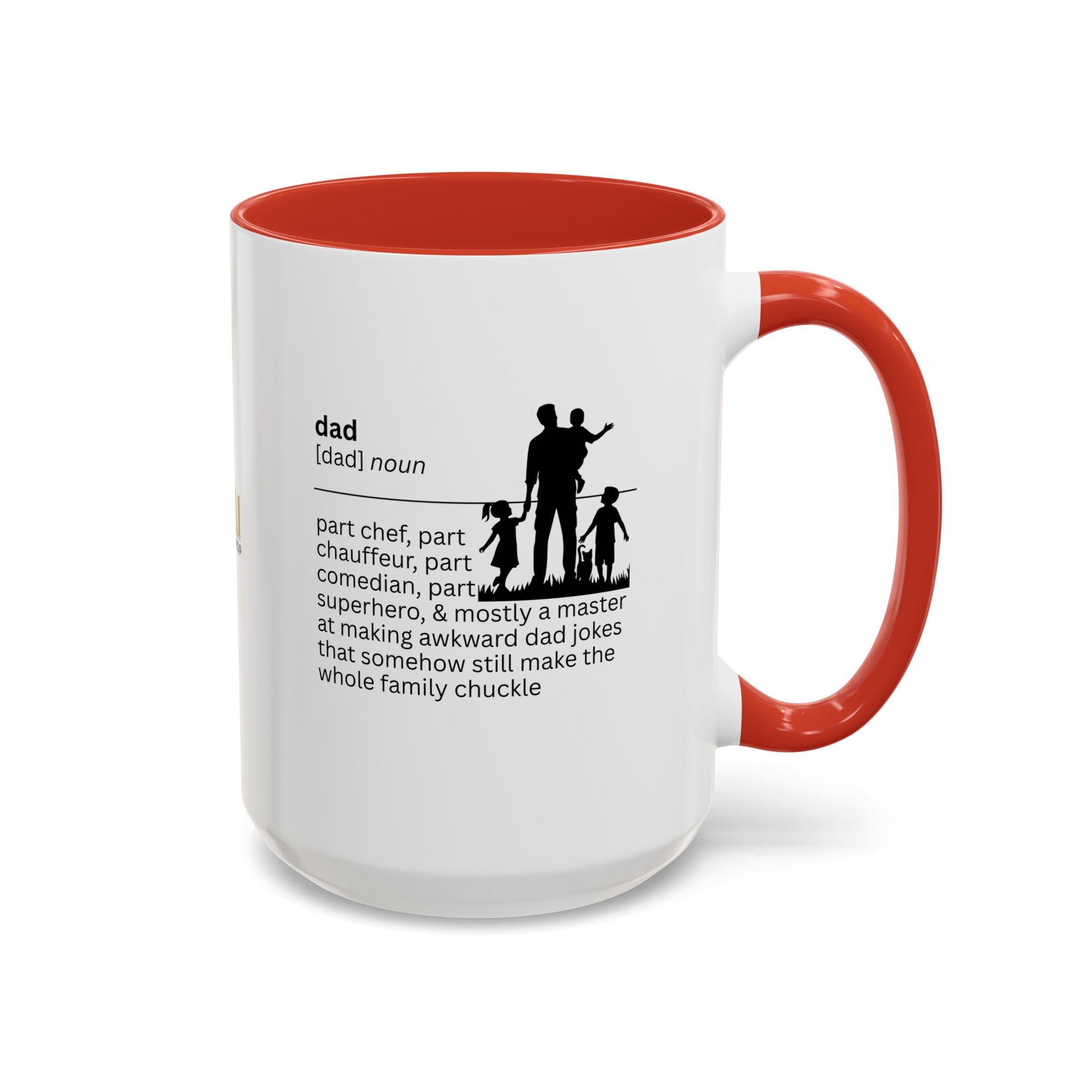 Dad Jokes Accent Coffee Mug - Perfect Gift for Dads