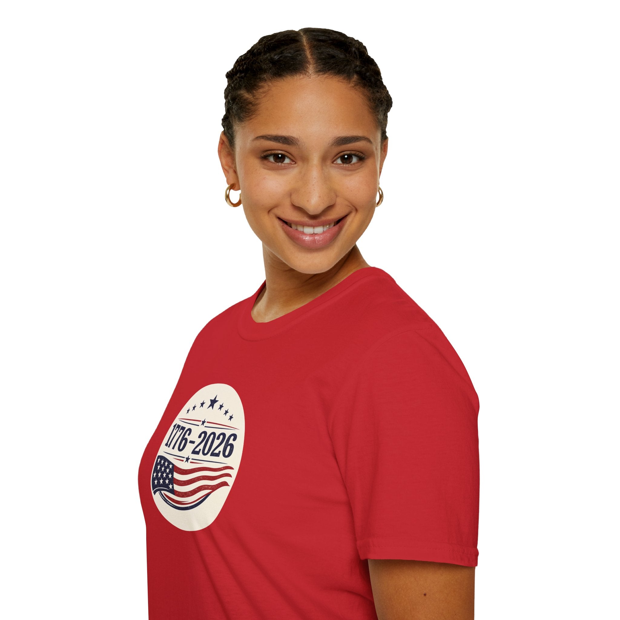 1776–2026 Patriotic T-Shirt | Vintage Americana USA Anniversary Tee