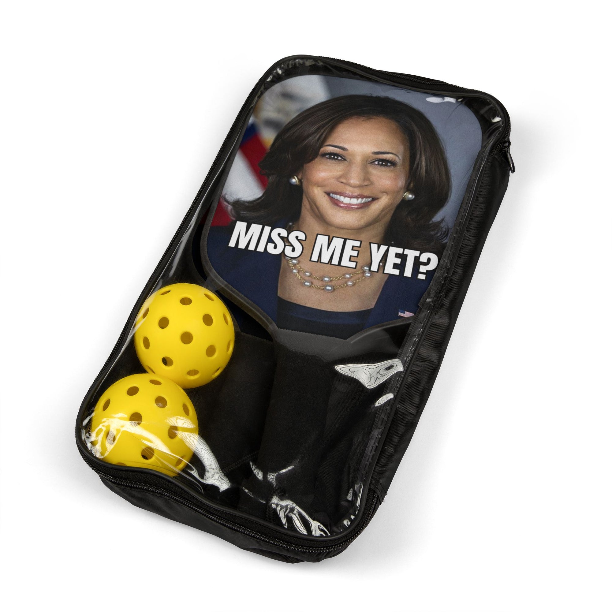Funny Pickleball Paddle Set - "Miss Me Yet?"