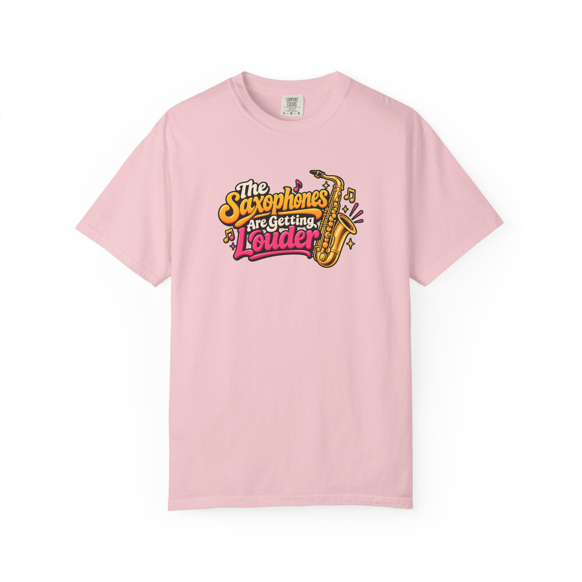 The Saxophones Are Getting Louder Retro Graphic Tee | Viral IYKYK Shirt