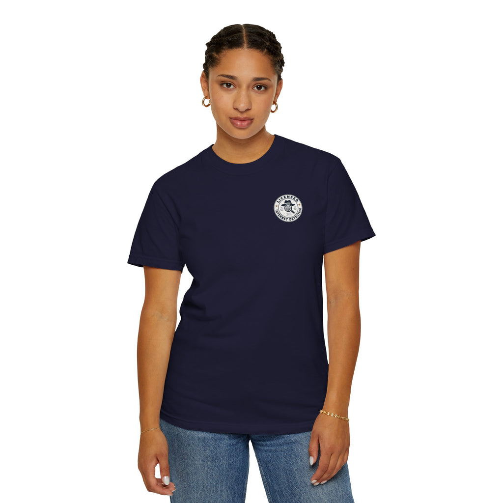 Licensed Internet Detective T-Shirt | Funny Internet Investigator Tee