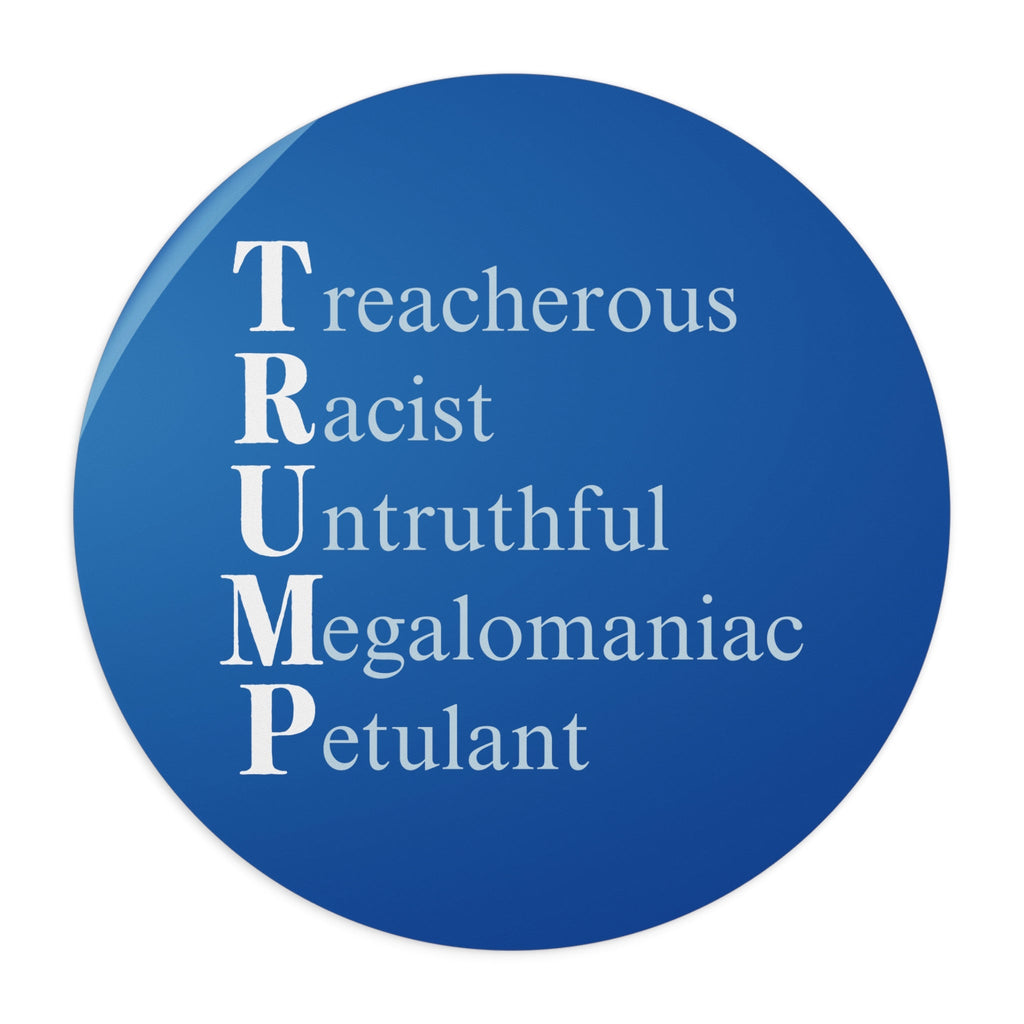 Anti-Trump Acronym Round Mouse Pad Printify