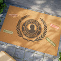Certified Entry: Big Welcome Political Parody Doormat