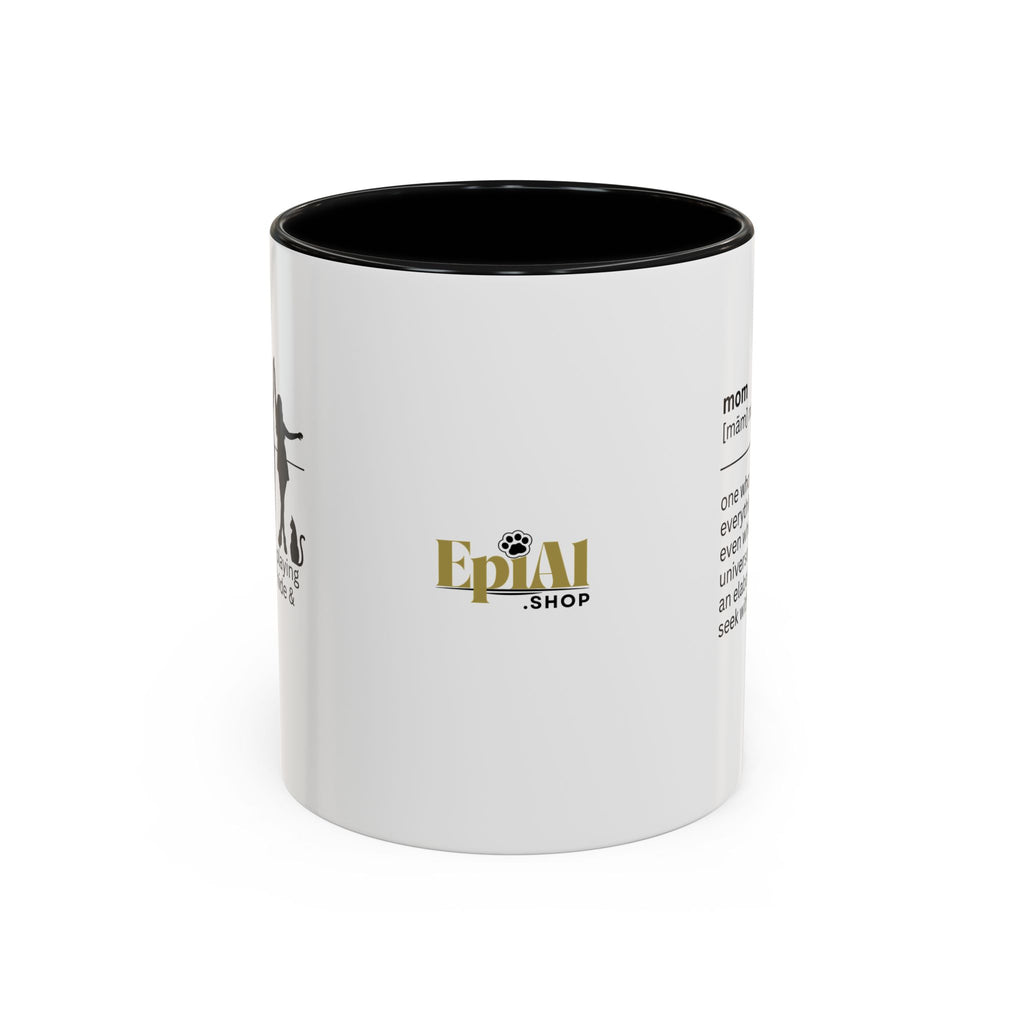 Mom Okay Accent Coffee Mug - Perfect Gift for Moms