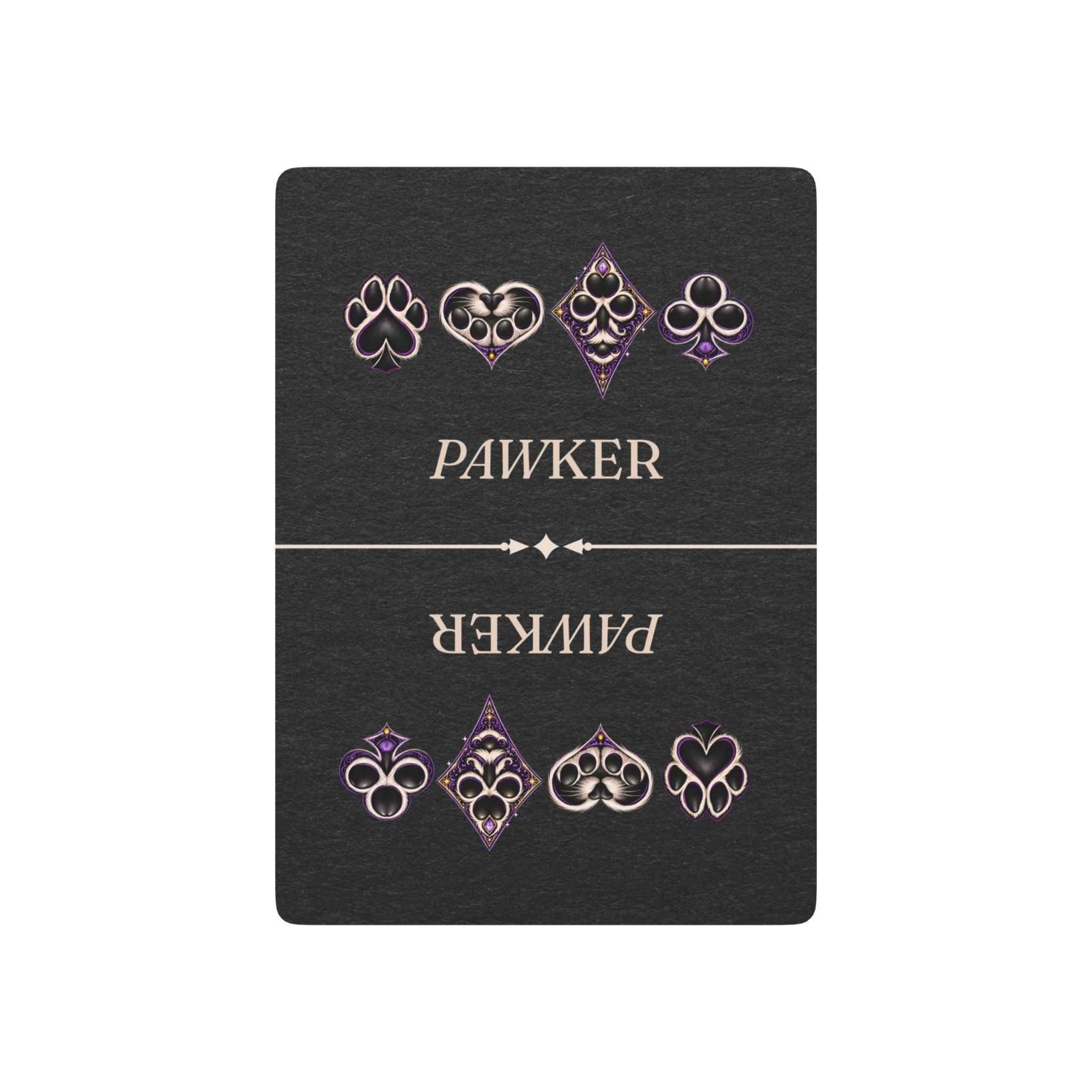 PAWKER Cat Poker Playing Cards – Cat Suit Card Deck