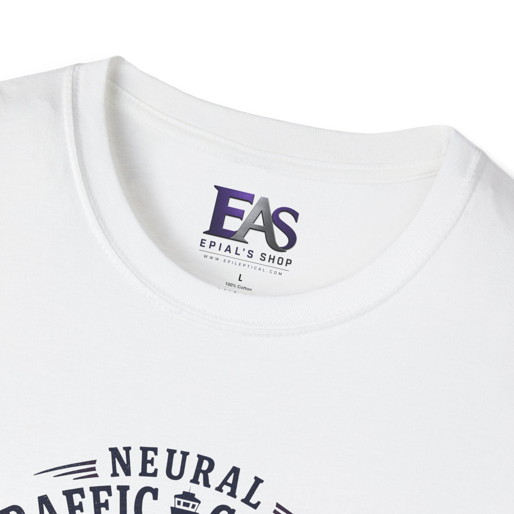 Neural Traffic Control T-Shirt | Brain Radar Graphic Tee