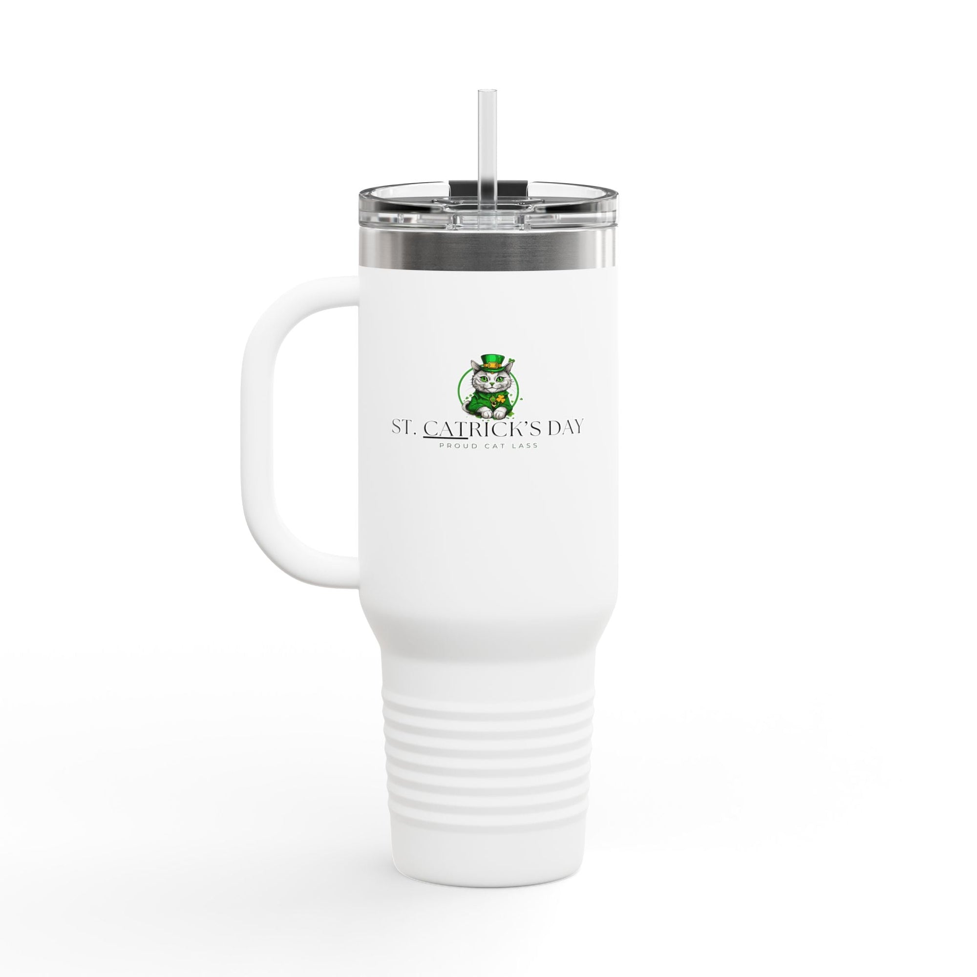 St. Patrick's Day Insulated Travel Mug Printify