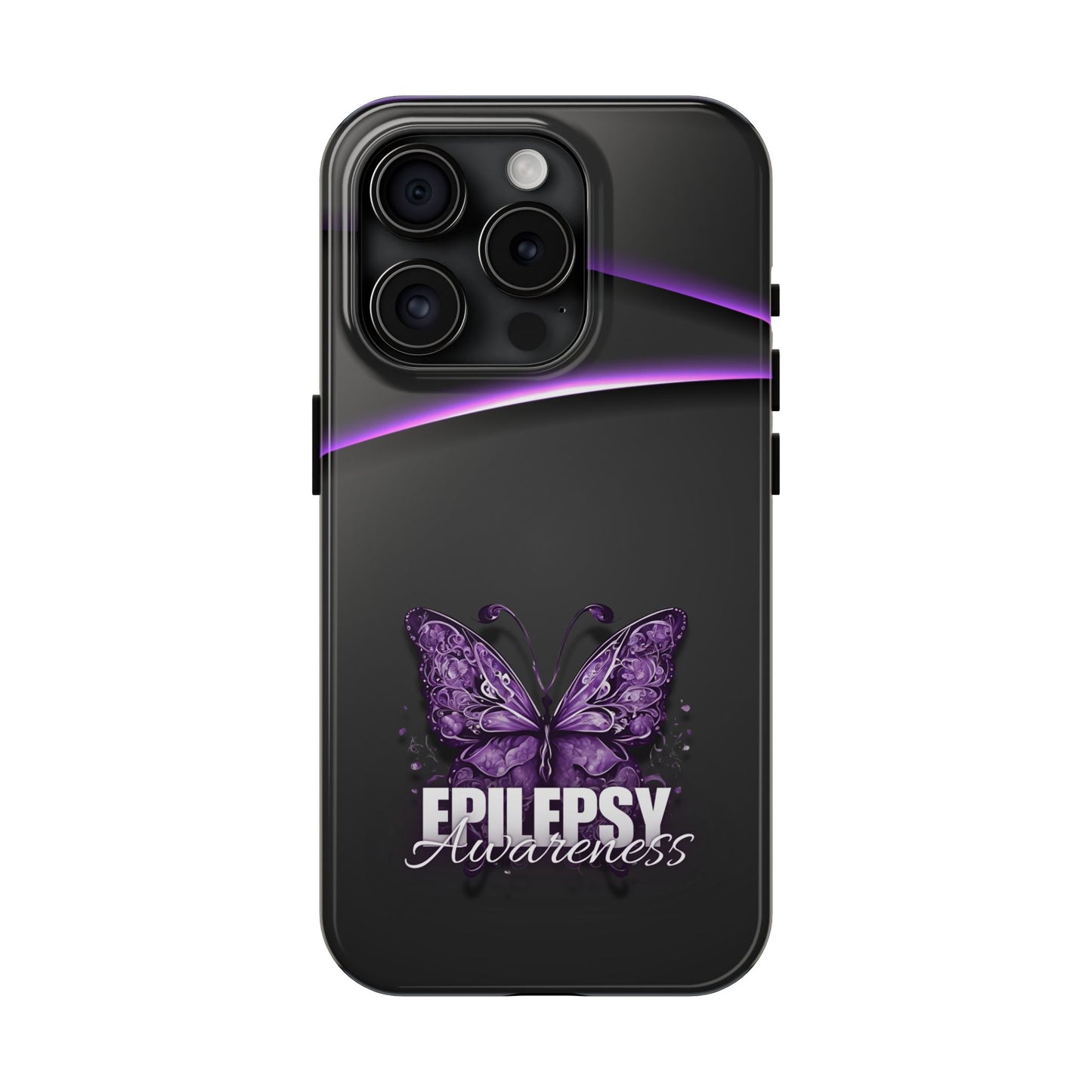 Epilepsy Awareness Butterfly Tough Phone Cases