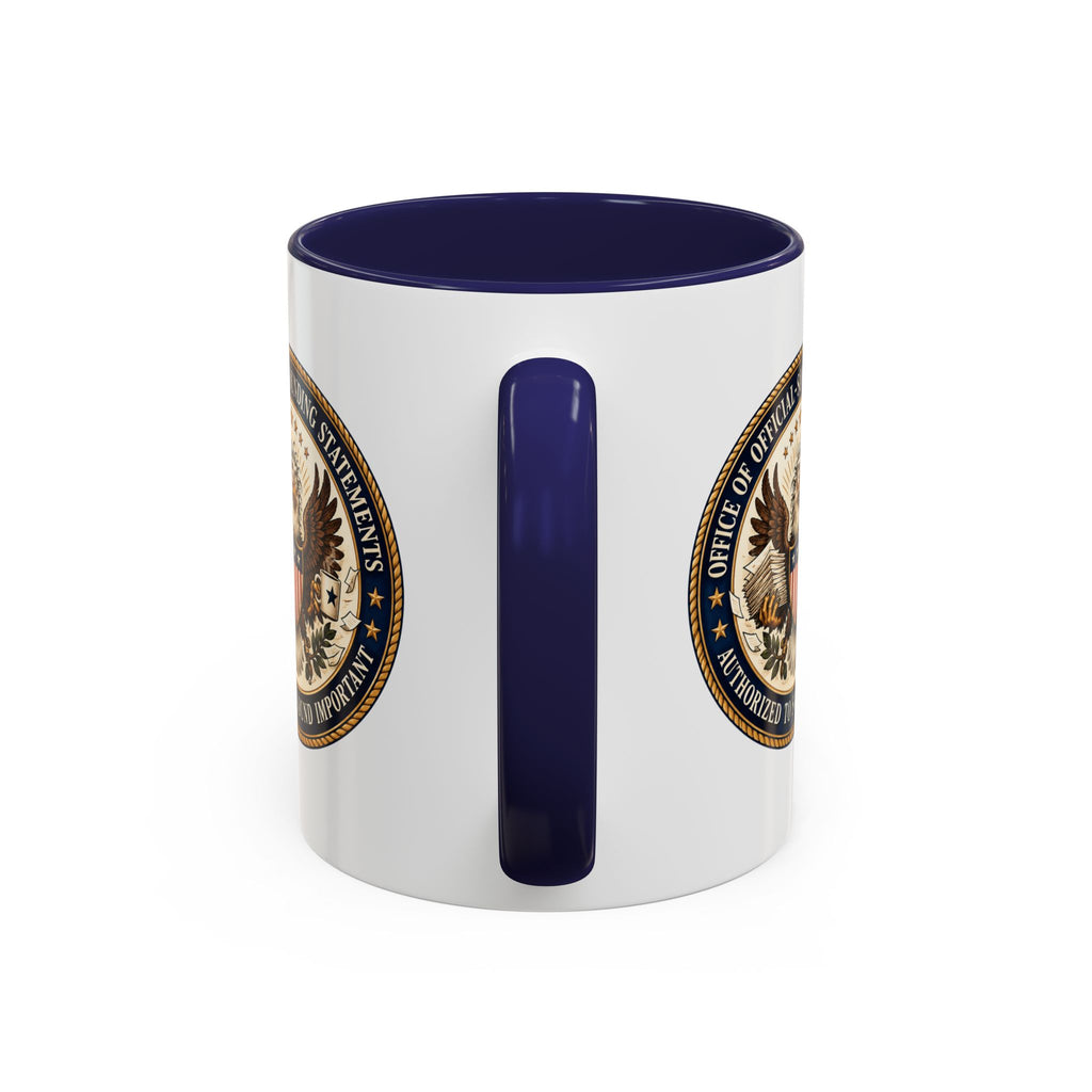 Office of Official-Sounding Statements Mug | Funny Government Parody Coffee Cup | 11oz & 15oz