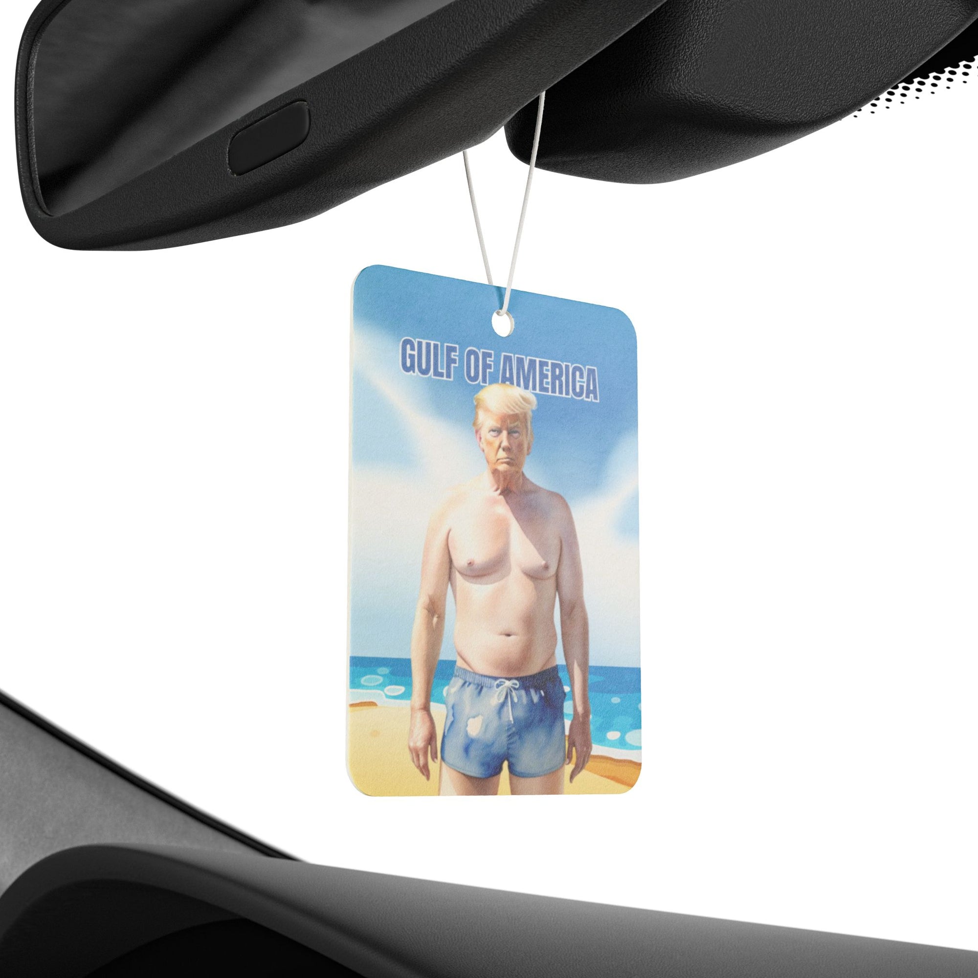 American Gulf Car Air Freshener - Fun and Quirky Car Accessory