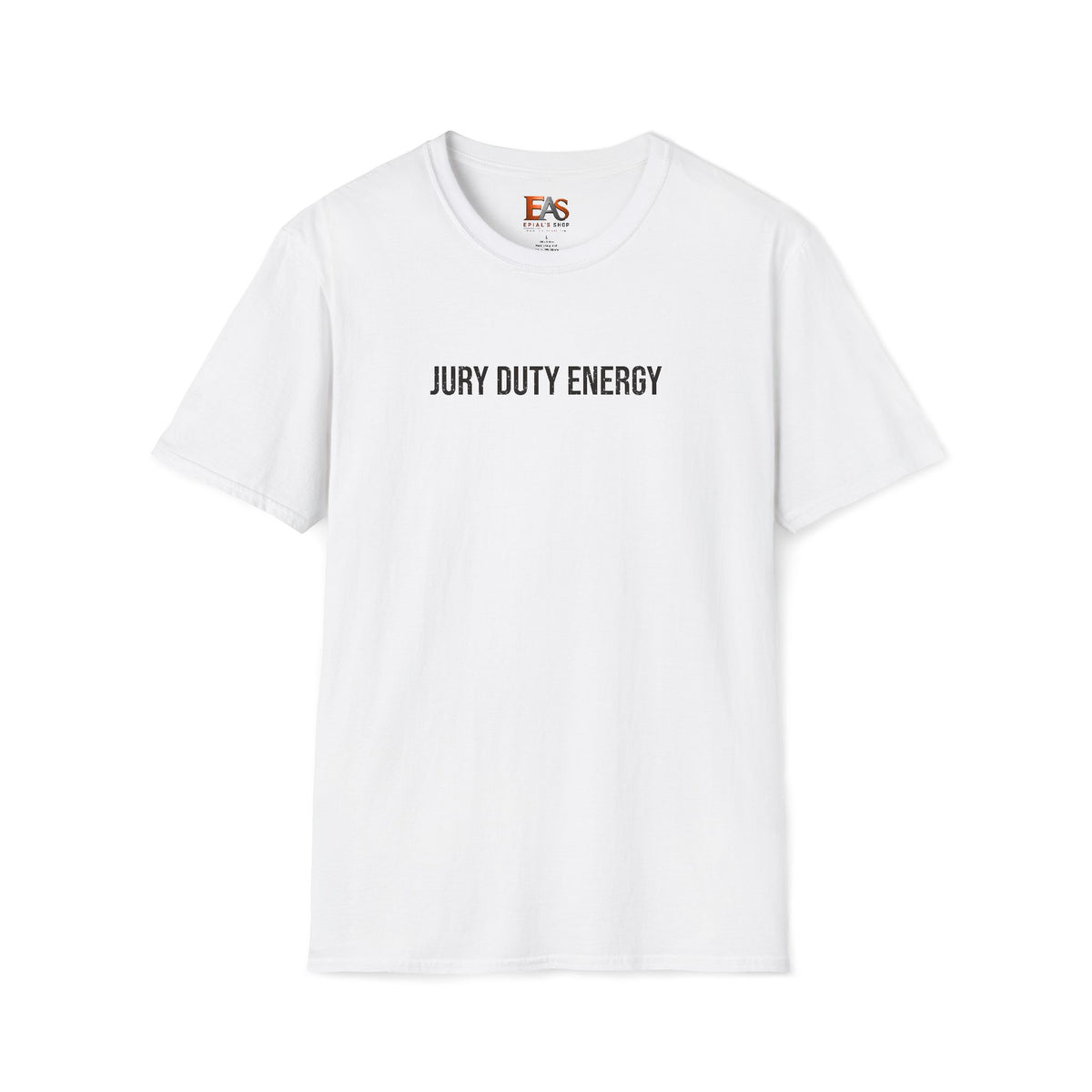 Jury Duty Energy True Crime Glitter T-Shirt