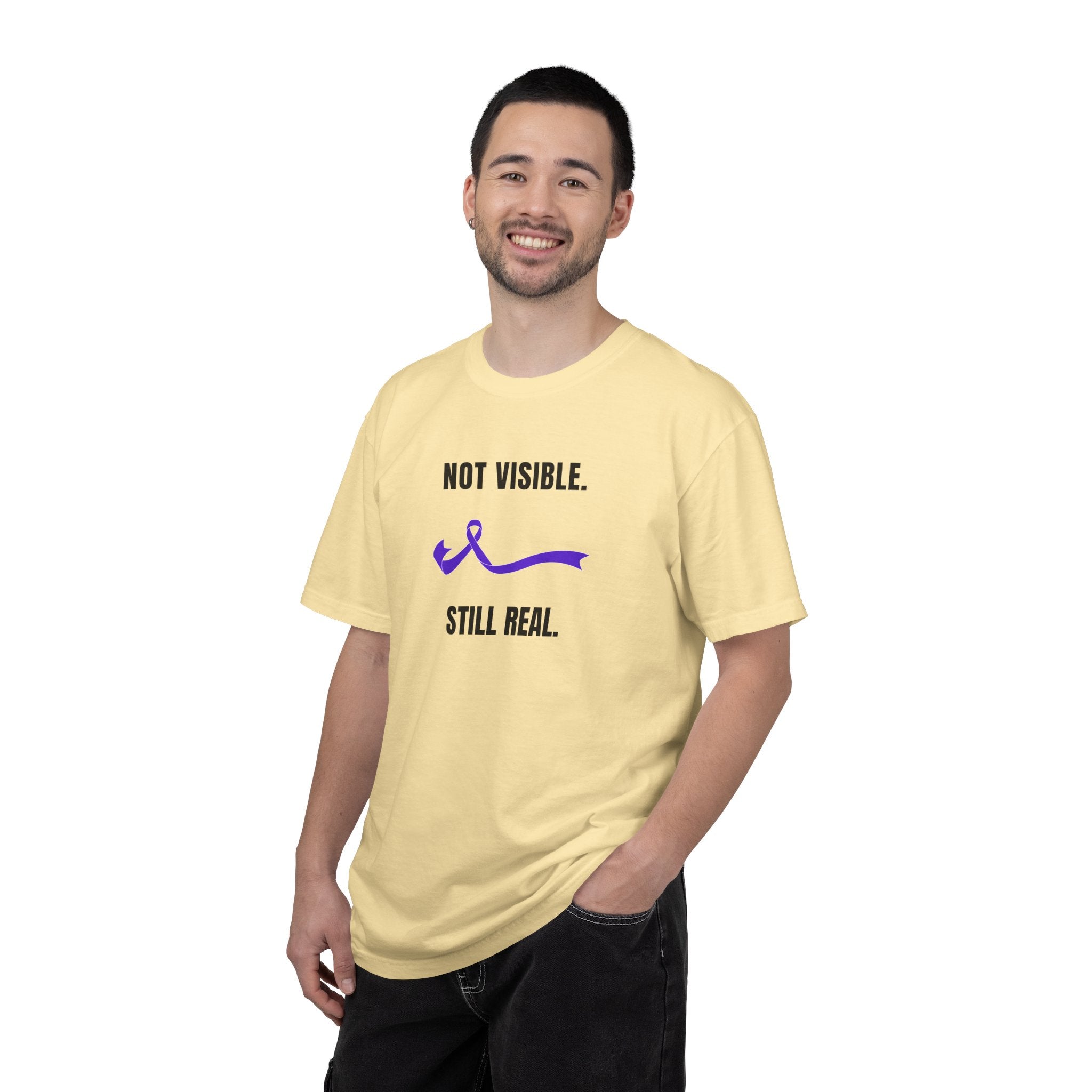 Not Visible. Still Real. T-Shirt – Epilepsy Awareness Apparel