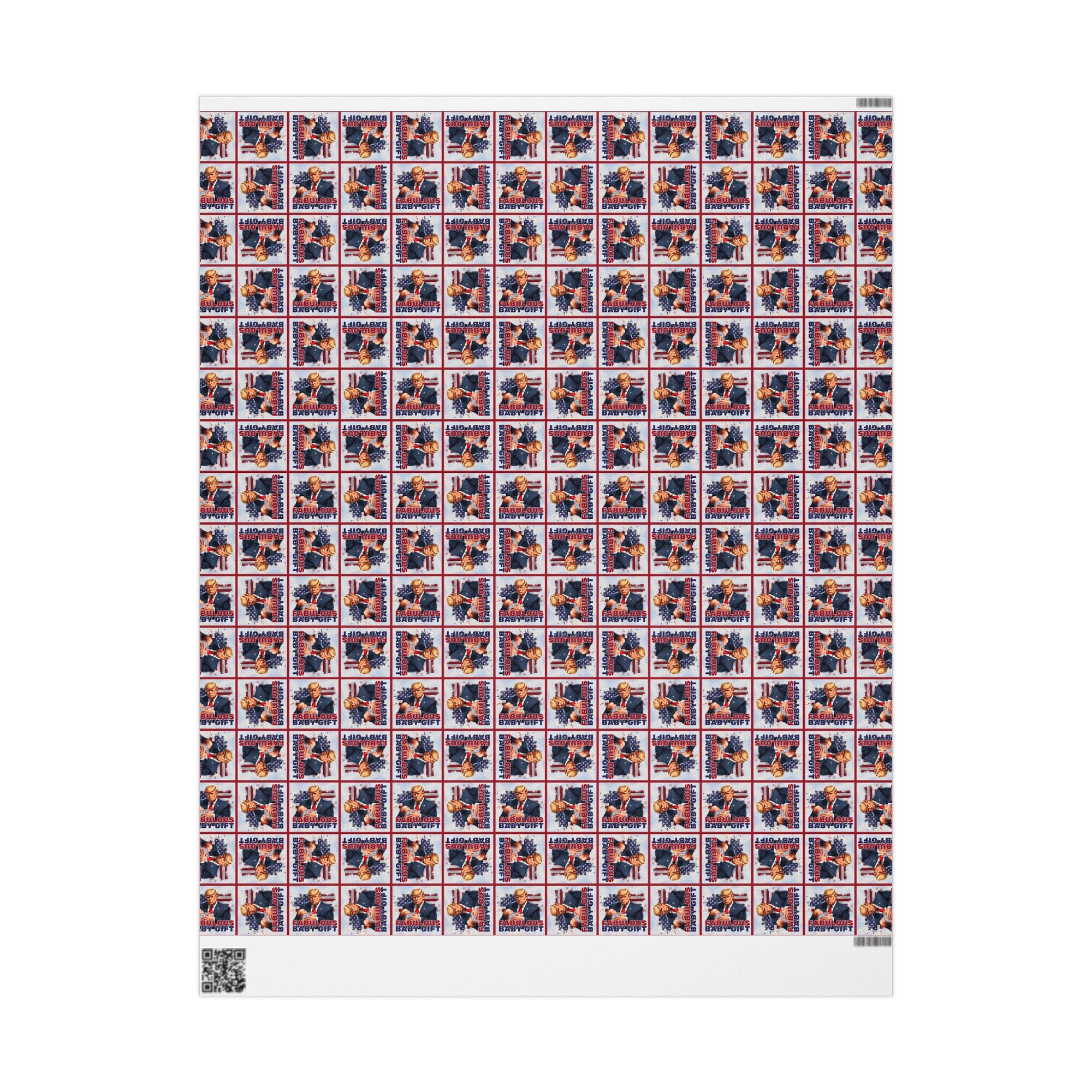 Trump Fabulous Baby Gift Wrapping Paper