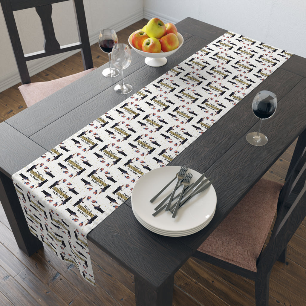 Tremendous Trump Birthday Table Runner
