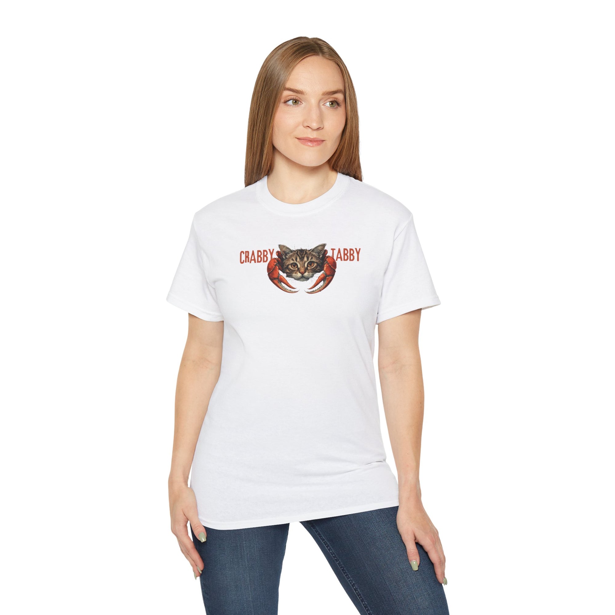 Crabby Tabby Cat Lover Unisex Tee