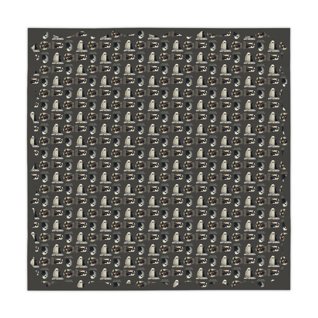 Halloween Cat Pattern Tablecloth, Holiday Entertaining Style
