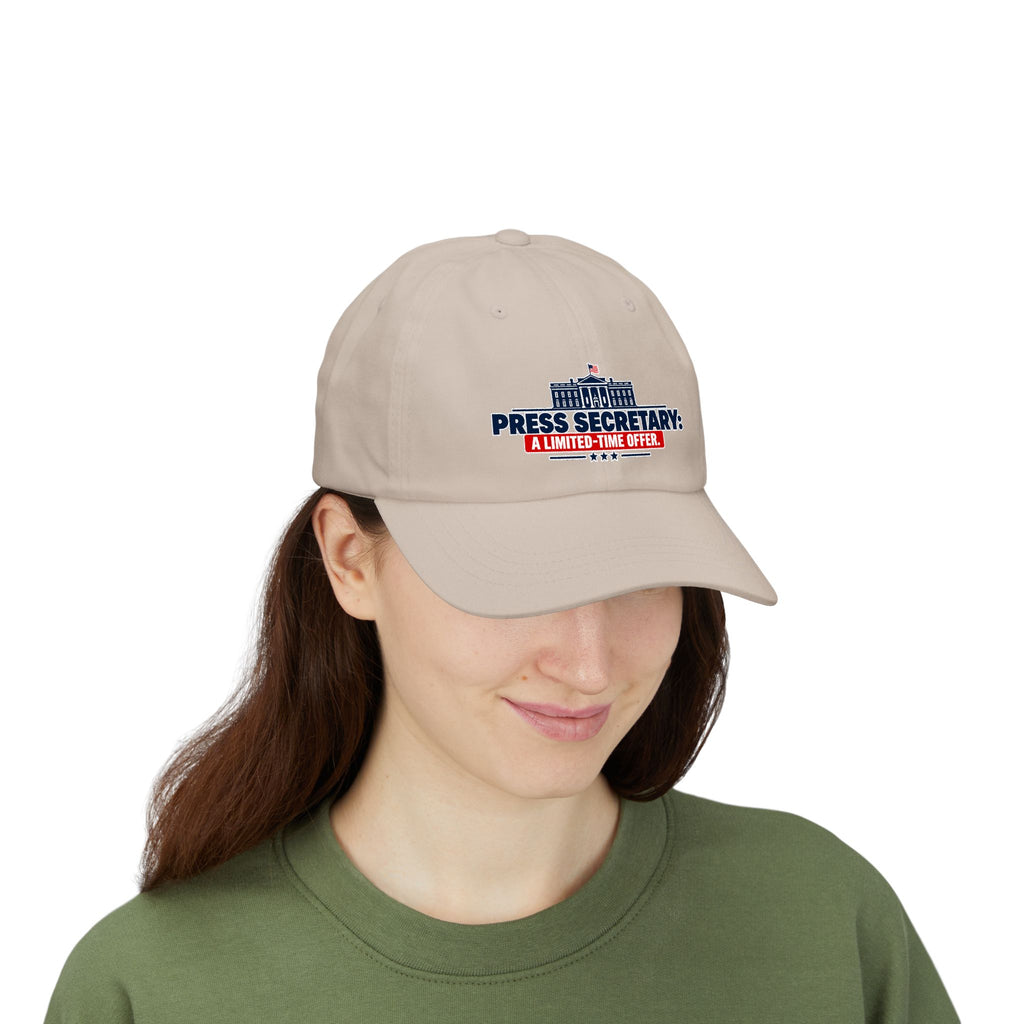 Press Secretary: A Limited-Time Offer | Funny Political Humor Dad Hat