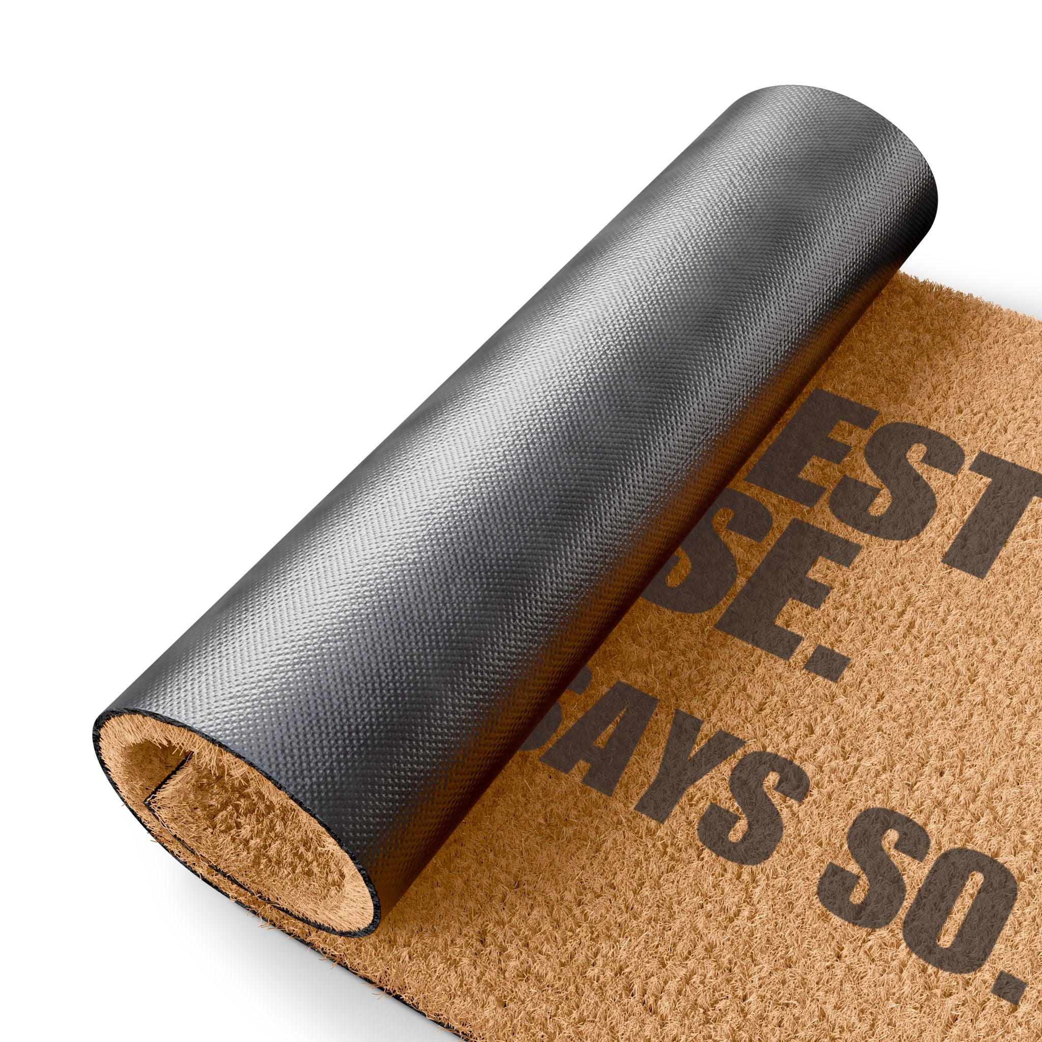 The Best House. Everyone Says So. Doormat – Parody Welcome Mat