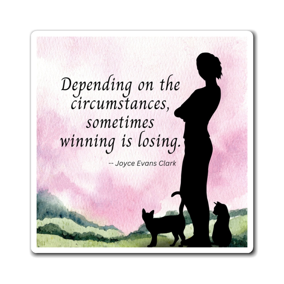 Winning is Losing Magnets