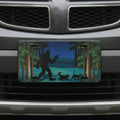 Catsquatch Vanity Plate – Cryptid Meets Cat Humor Front License Plate