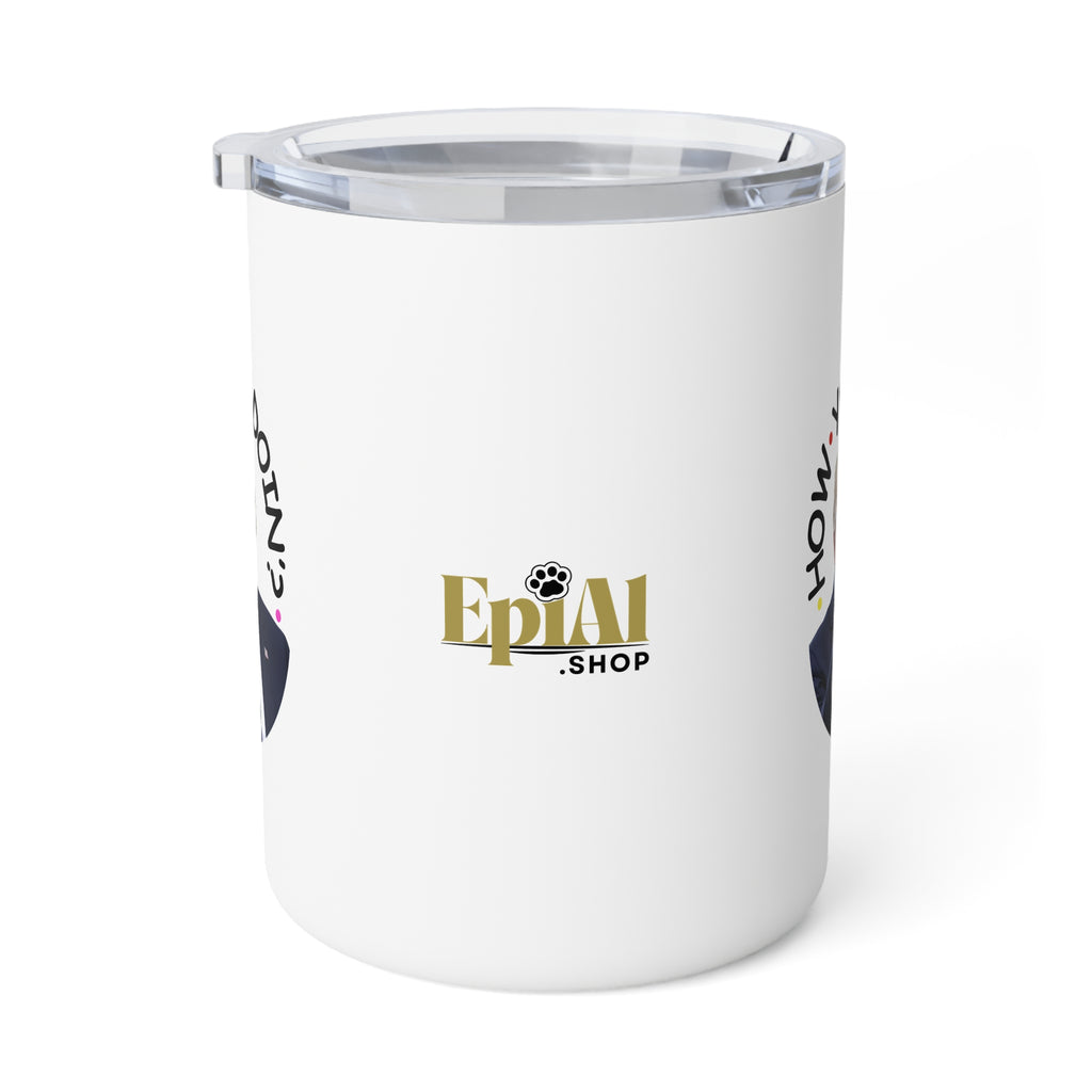 Chic "How You Doin'" Insulated Coffee Mug