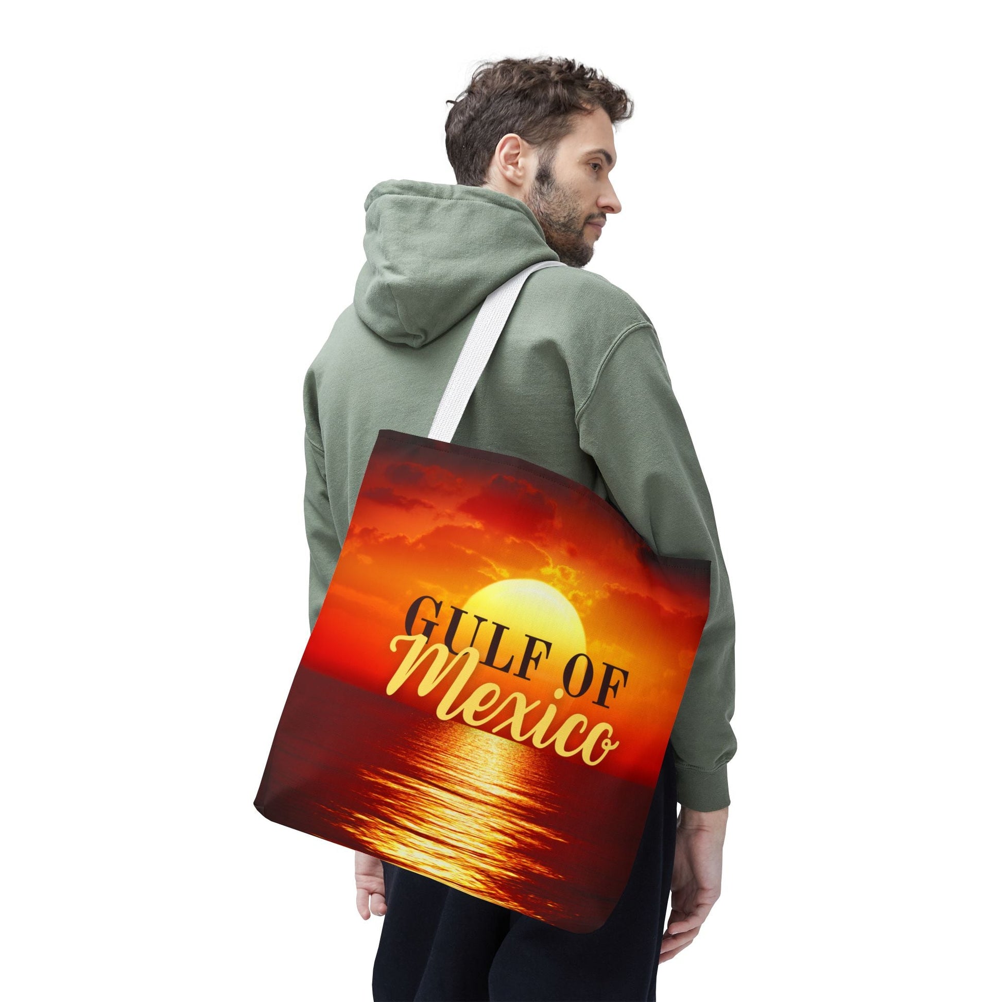 Gulf of Mexico Sunset Tote Bag - Chic Beach Accessory Printify