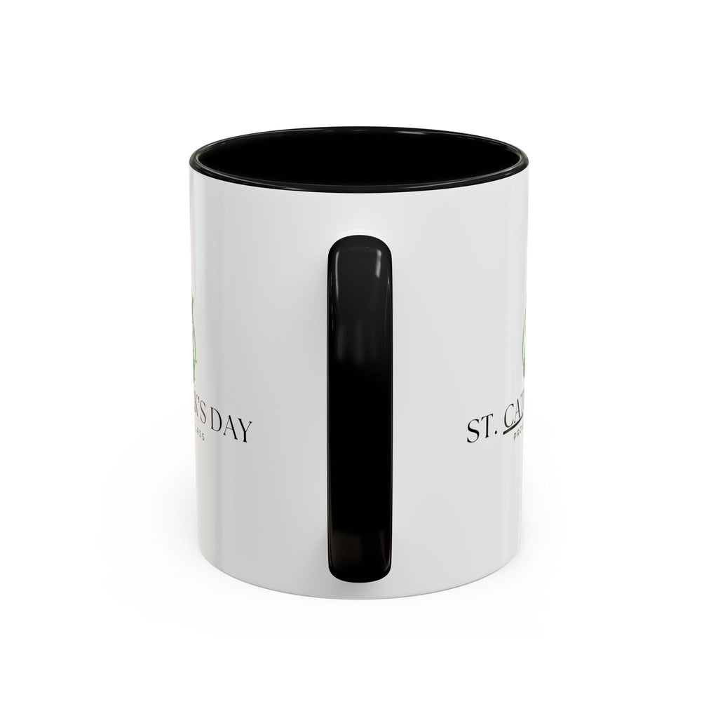 St. Patrick's Day Cat Coffee Mug - Proud Cat Lass Design Printify