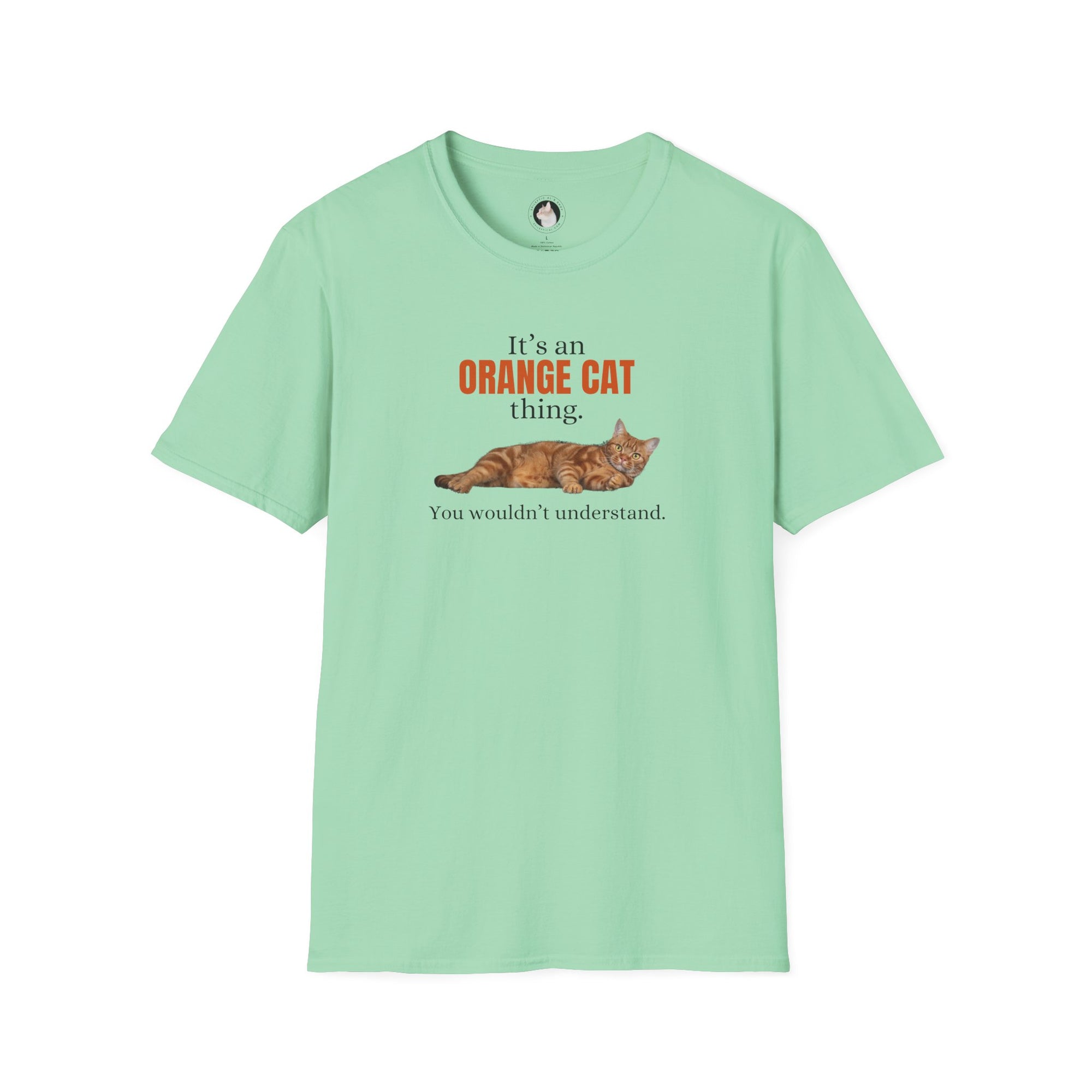 It's an Orange Cat Thing Unisex Softstyle T-Shirt