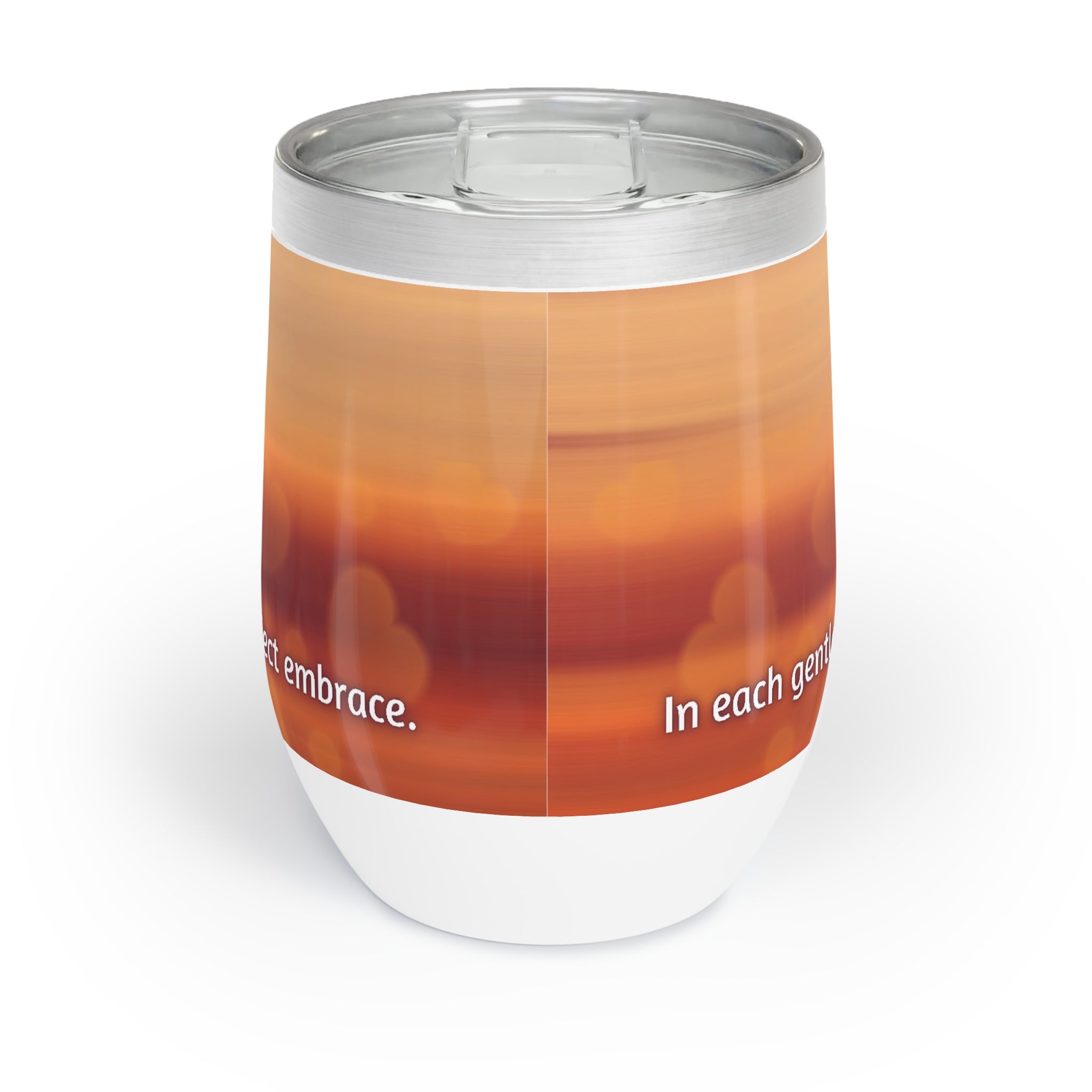 Photo depicting the ​Cat Lady Family Chill Wine Tumbler from EpiAl's Shop.