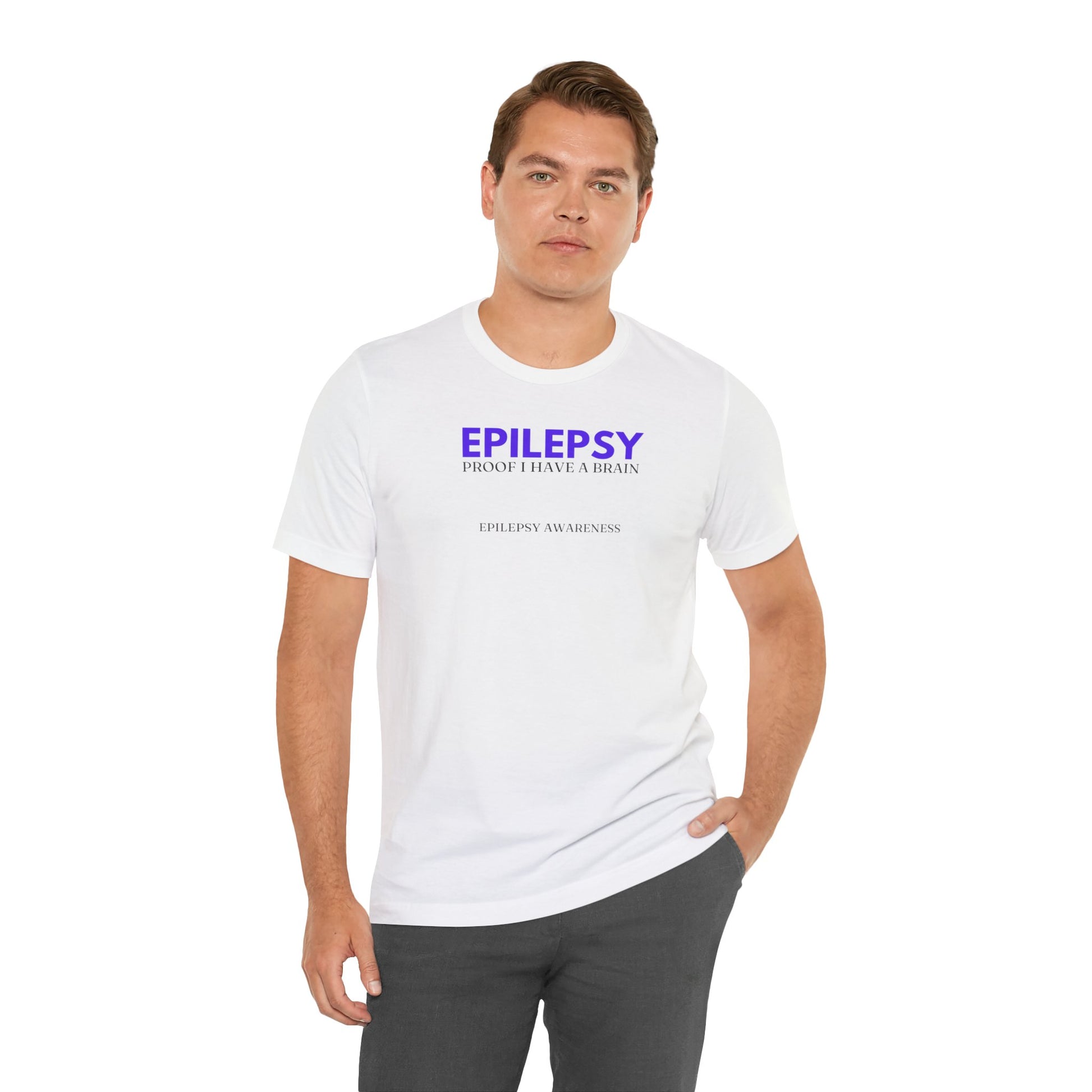 Brain Proof Unisex Jersey Short Sleeve Tee - T-Shirt - EpiAl's Shop