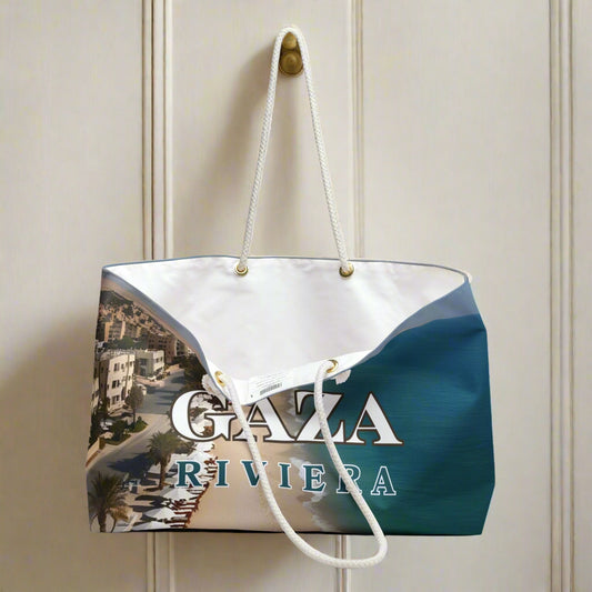 Gaza Riviera Resort Weekender Bag Printify