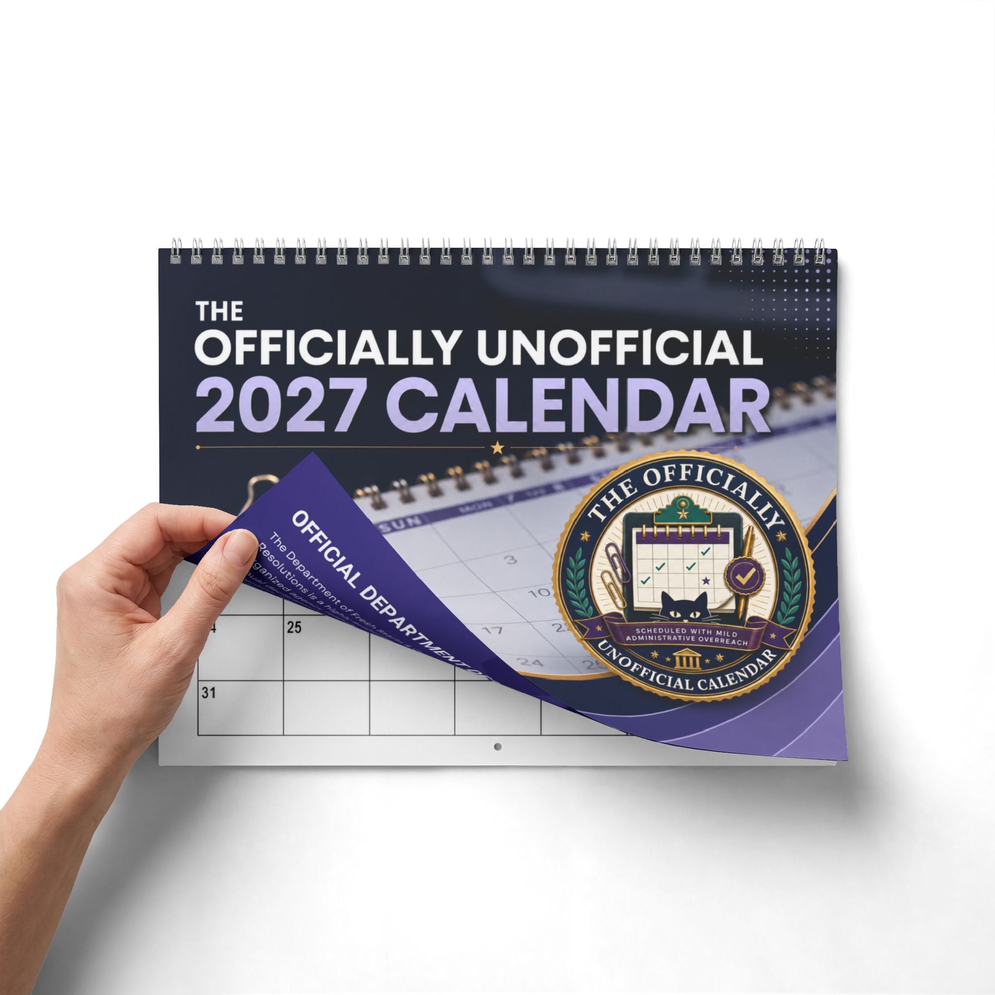 The Officially Unofficial 2027 Wall Calendar