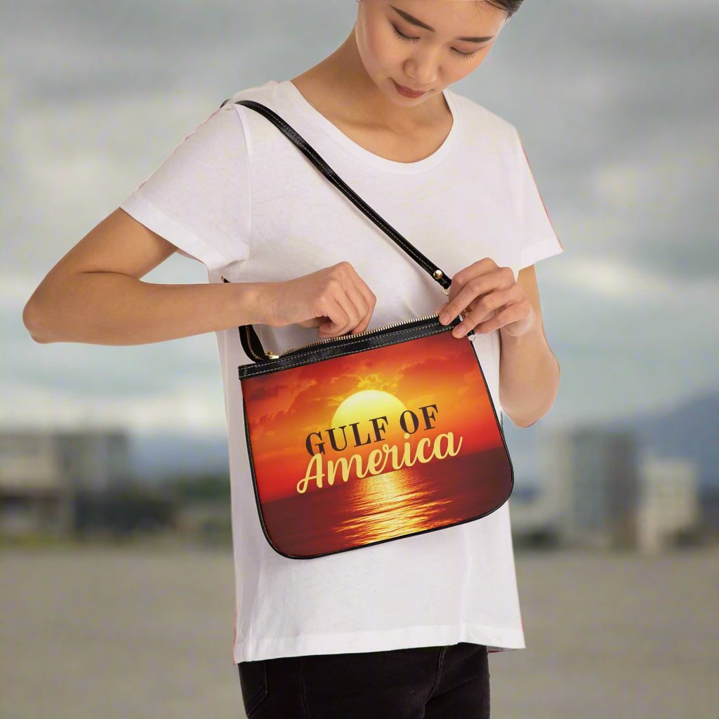 Sunset Gulf of America Small Shoulder Bag