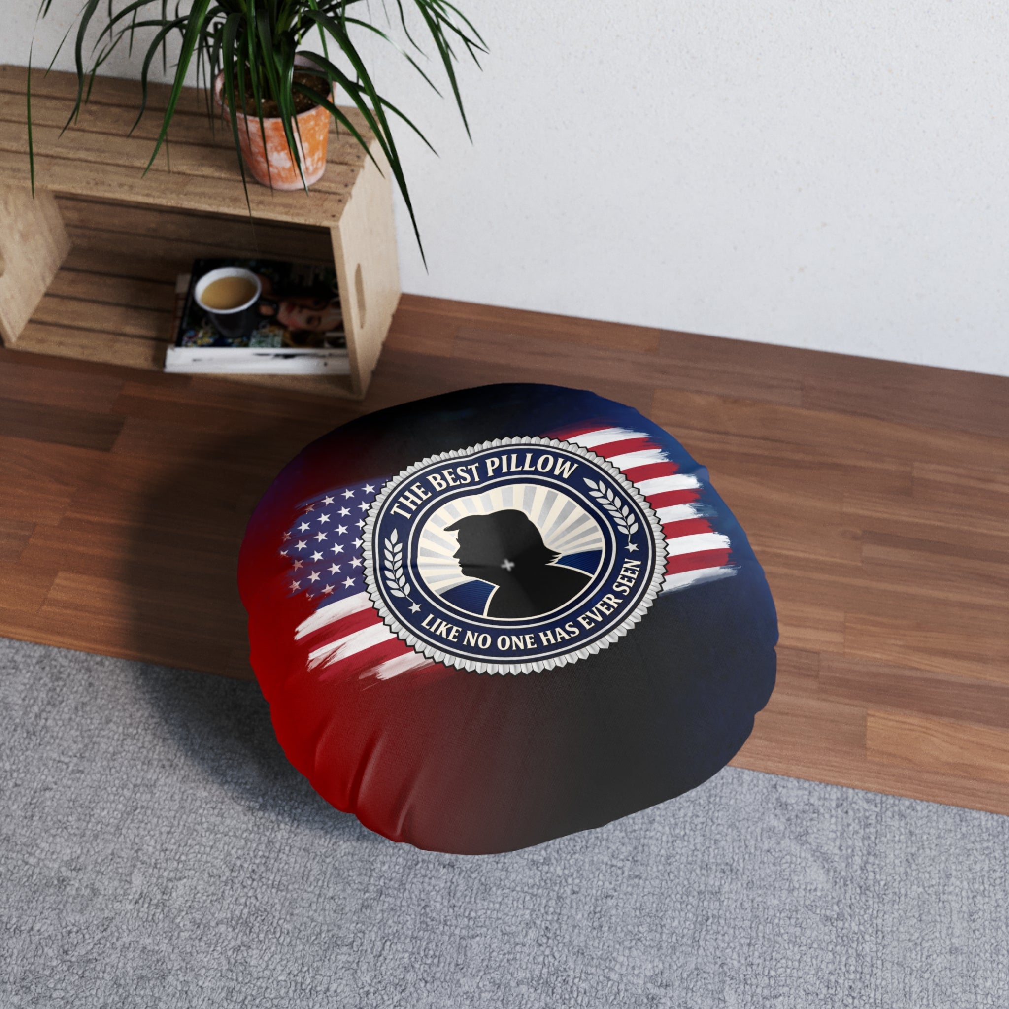 The Best Pillow Floor Pillow | Like No One Has Ever Seen | Political Parody Decor
