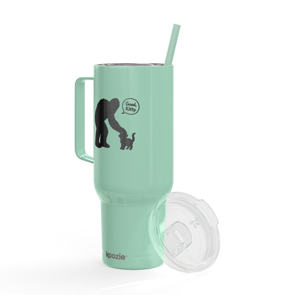 Bigfoot & Cat “Good, Kitty.” 40 oz Insulated Tumbler