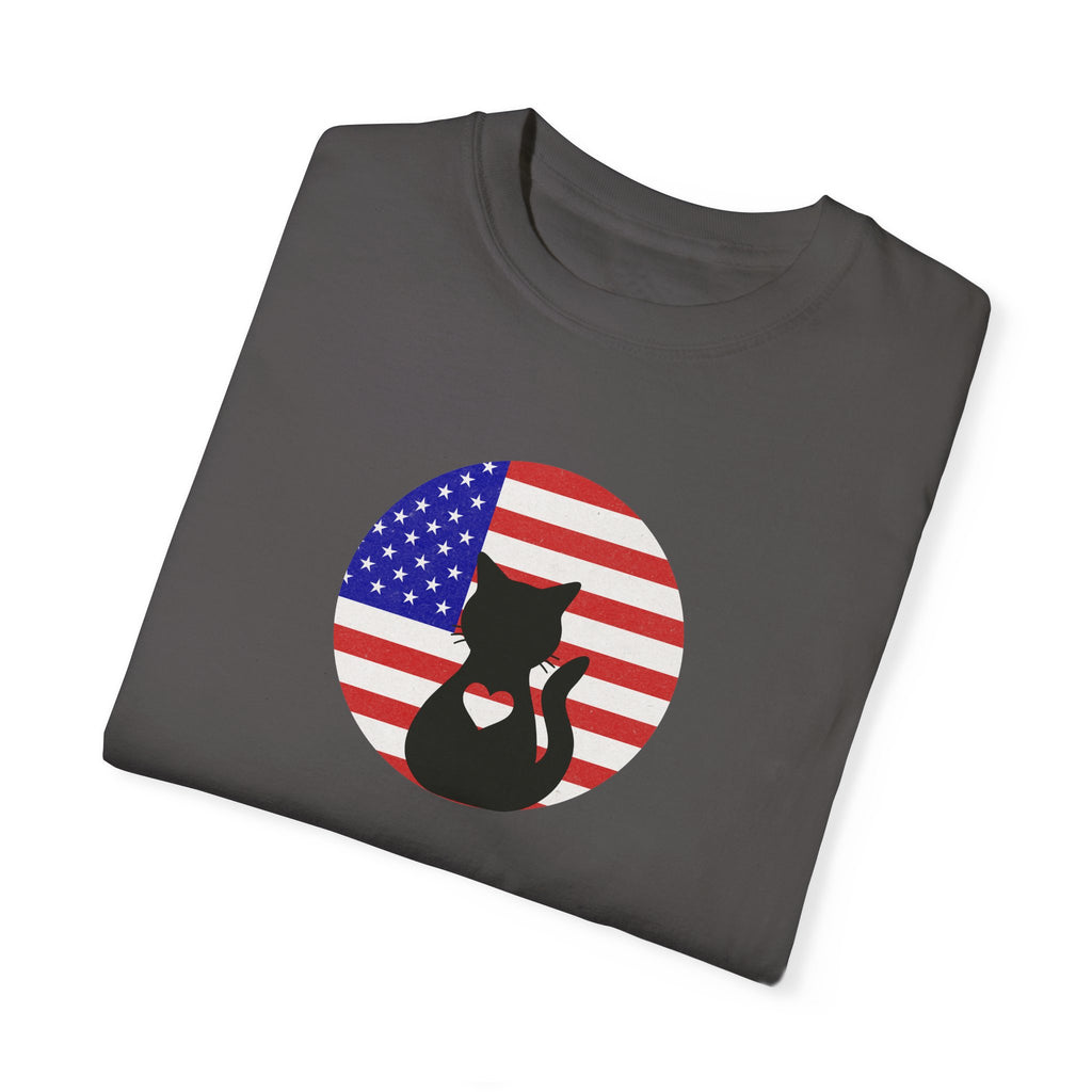 Americat Unisex Garment - Dyed T - shirt - T - Shirt - Epileptic Al’s Shop
