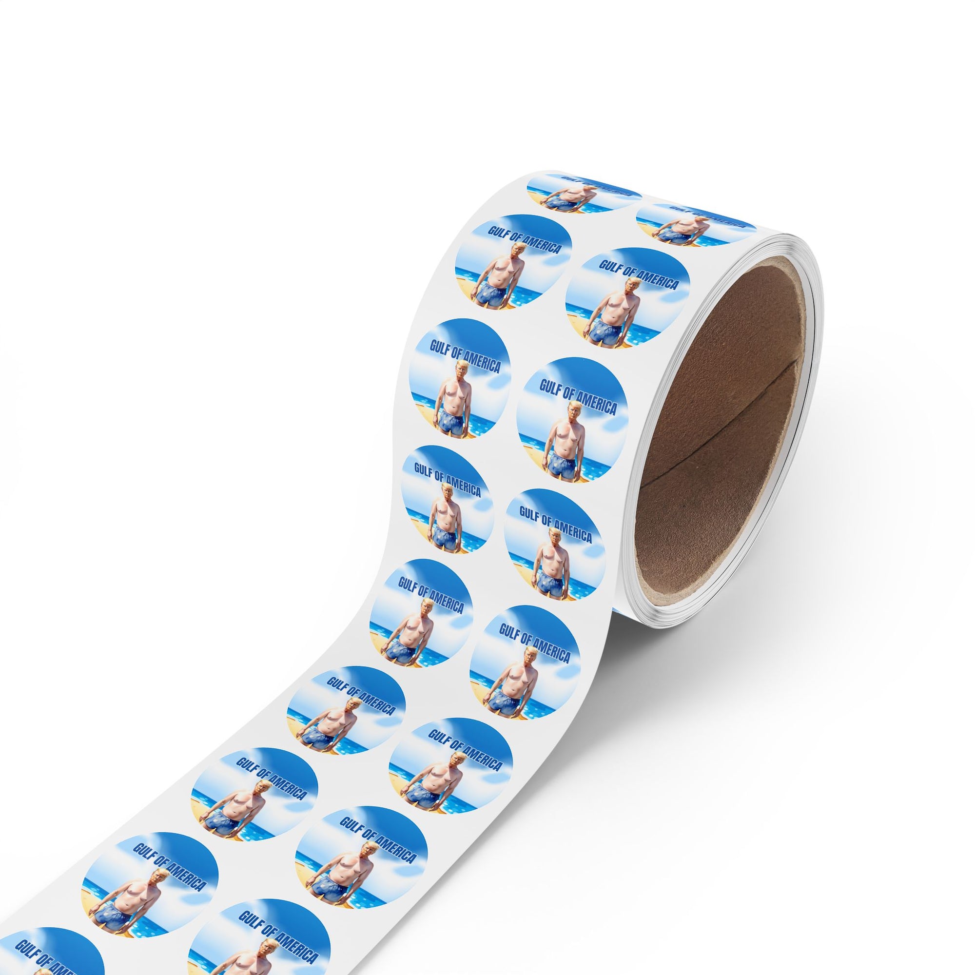 Fun American Gulf Sticker Roll - Beach Summer
