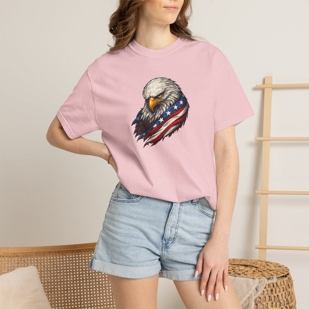 Eagle of Quiet Resolve Heavyweight T-Shirt