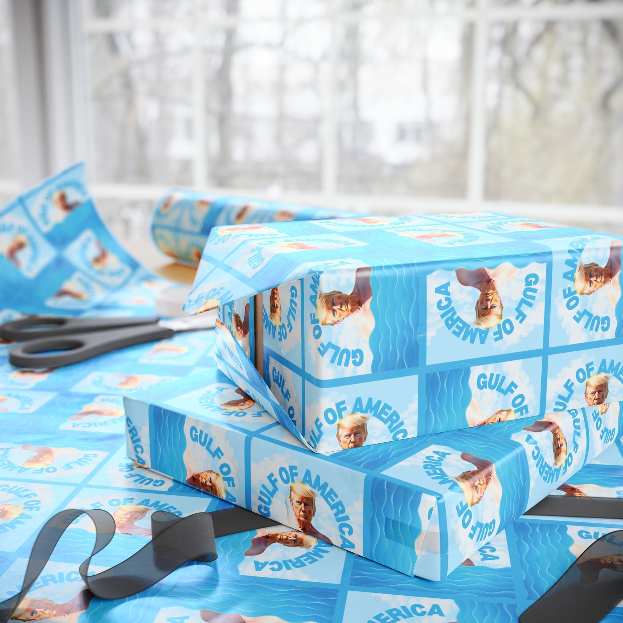 Trump's American Gulf Wrapping Paper Roll