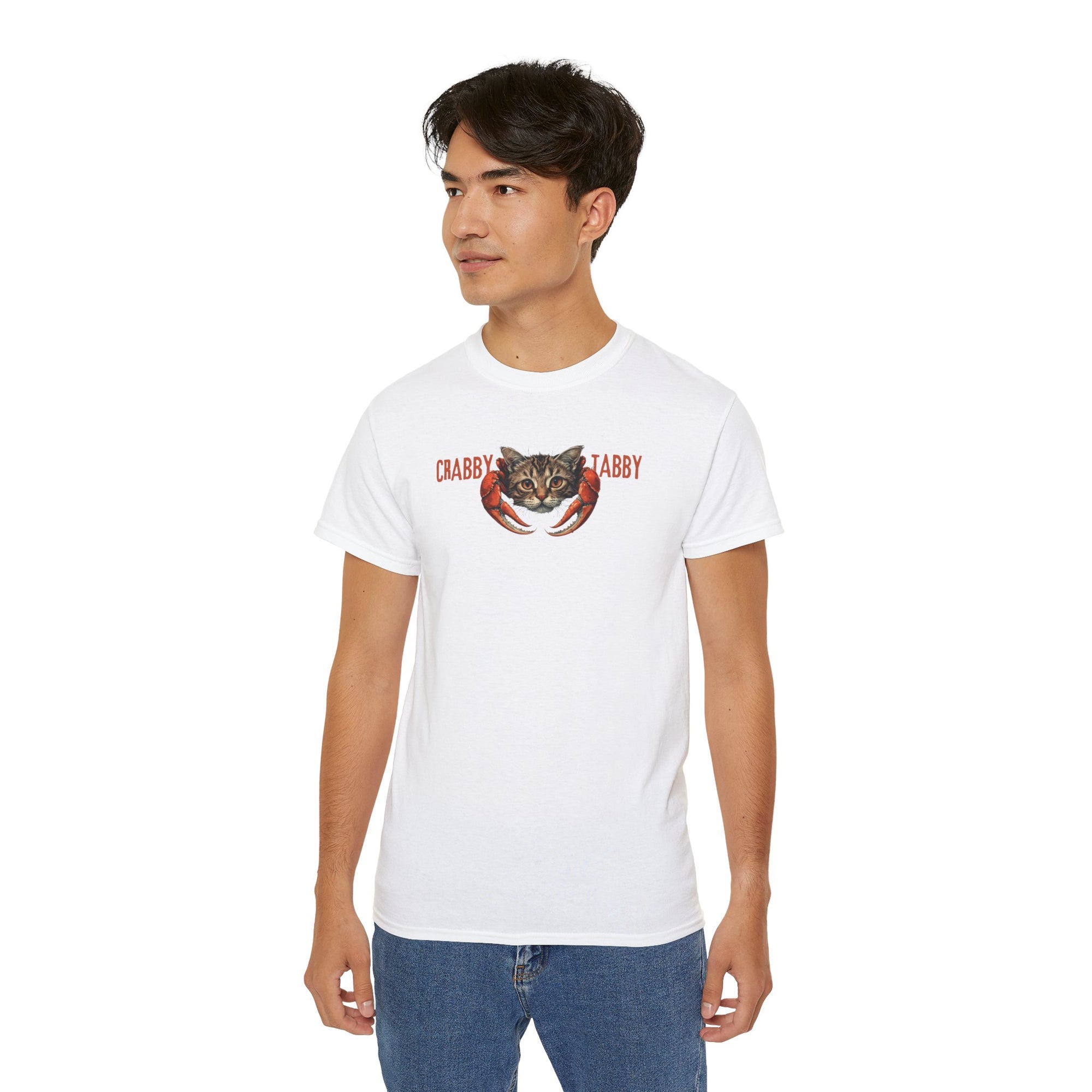Crabby Tabby Cat Lover Unisex Tee