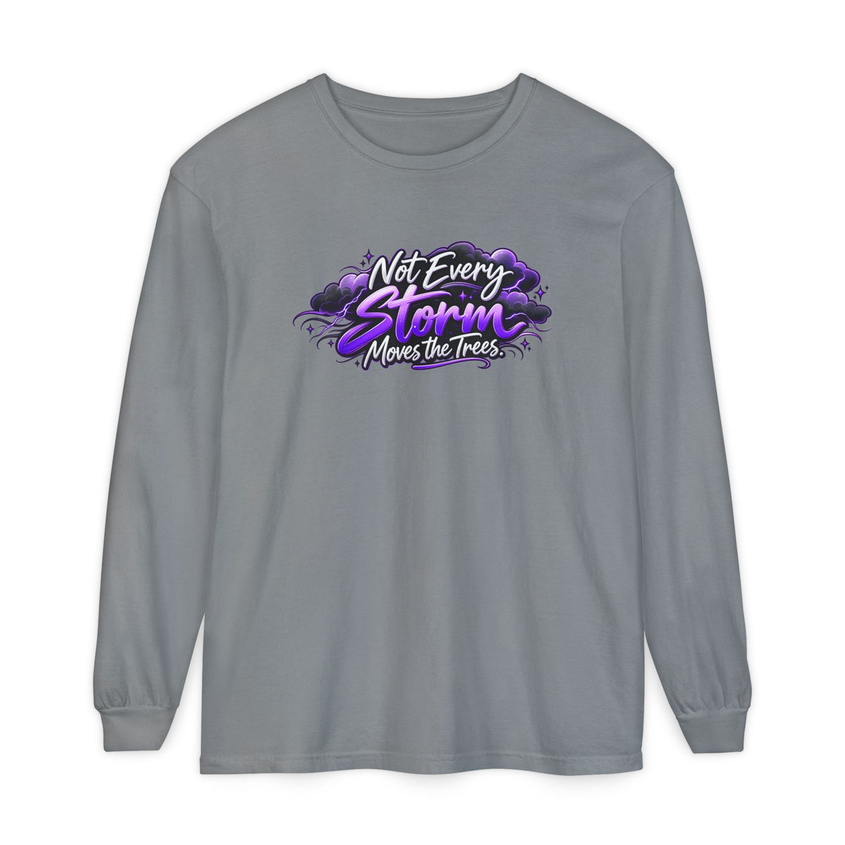Not Every Storm Moves the Trees Epilepsy Awareness Long Sleeve Shirt