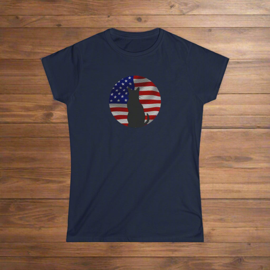 Patriotic Women's Softstyle Tee - EpiAl's Shop