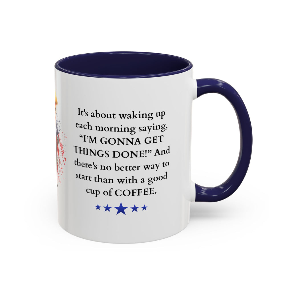 Donald Trump Motivational Coffee Mug: Mocha Inspiration