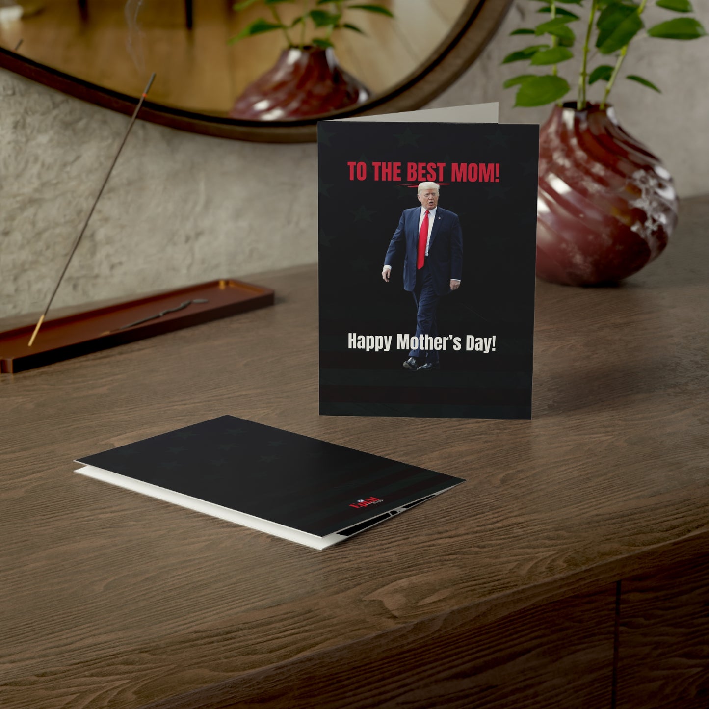 Novelty Trump Mother's Day Greeting Cards - Set of 1, 10, 30, or 50