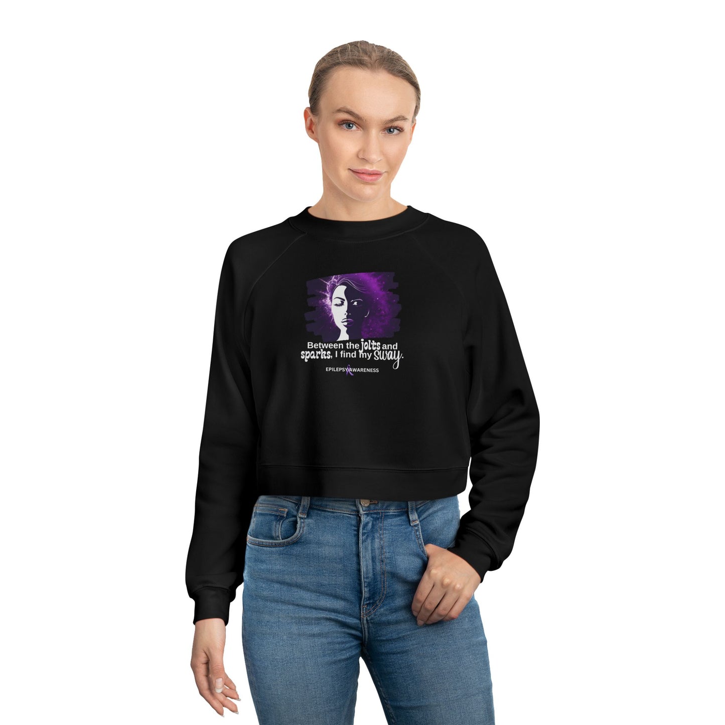 Found My Sway Women's Cropped Fleece Pullover