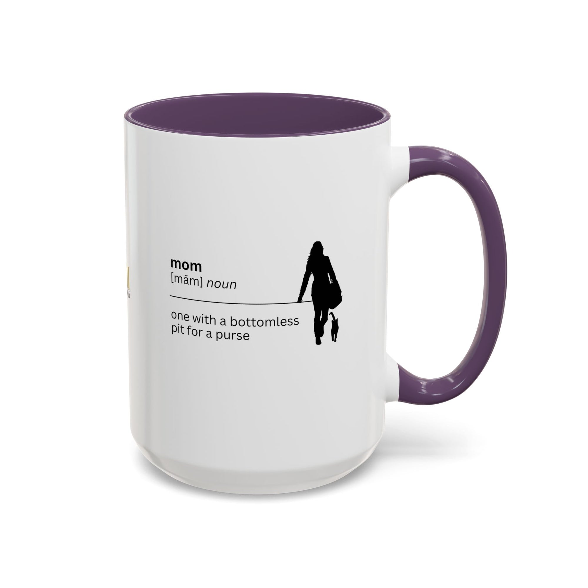 Mom Purse Accent Coffee Mug - Perfect Gift for Moms